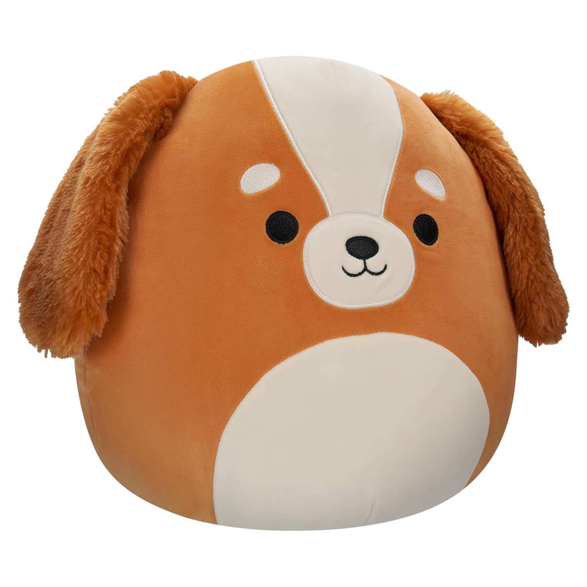 Squishmallow 12 Inch Plush | Ysabel the Brown and White Spaniel