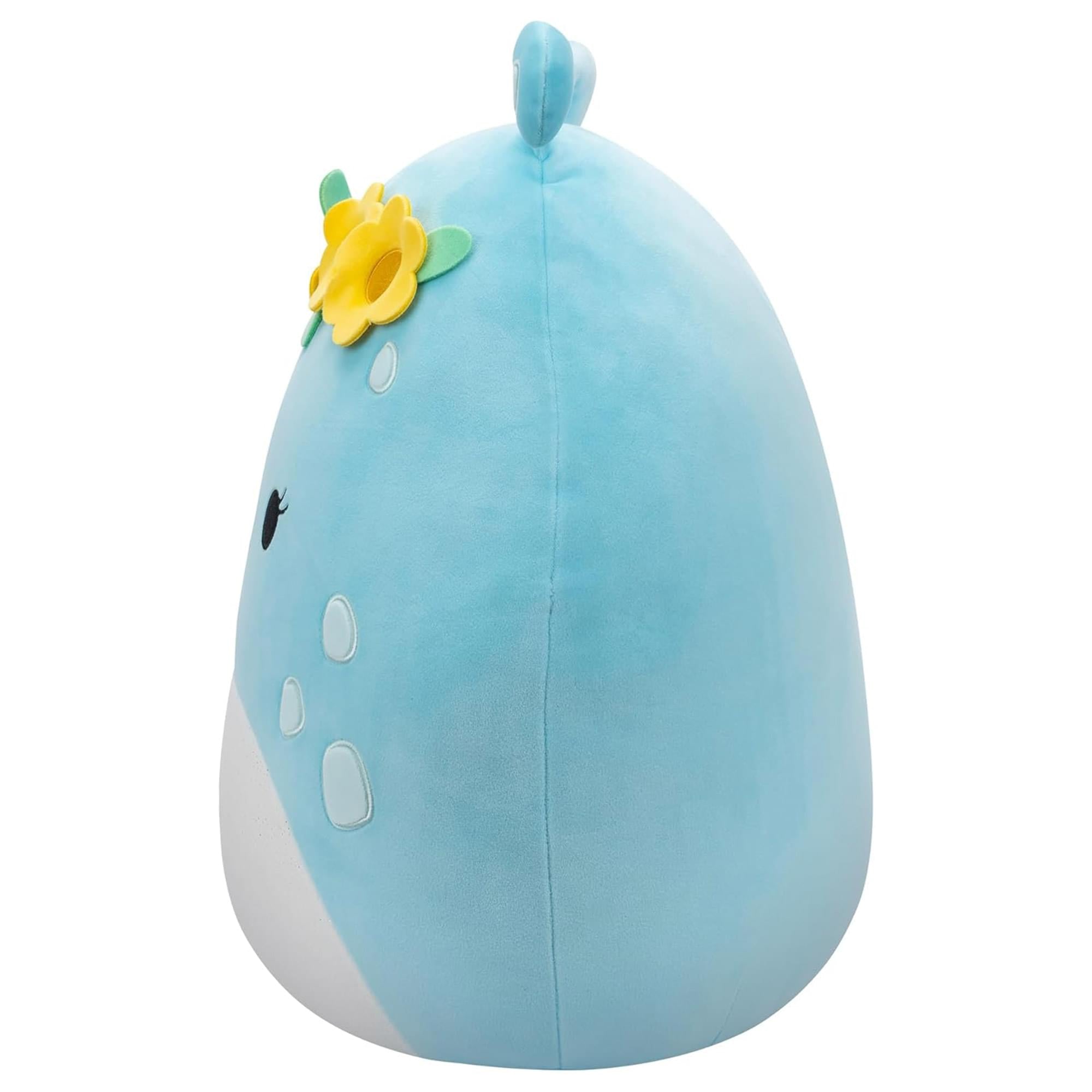 Squishmallow 12 Inch Plush | Natnat the Pastel Blue Alien