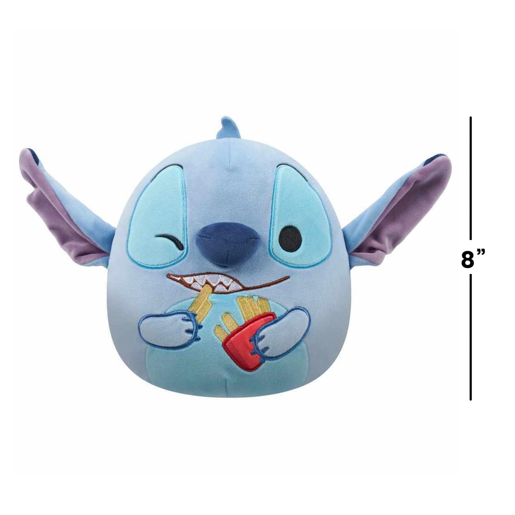 Squishmallows Disney 8 Inch Plush | Stitch with French Fries