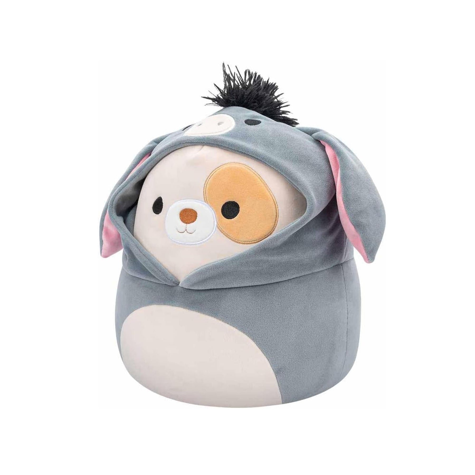 Squishmallows Easter Squad 12 Inch Plush | Harris the Dog in Donkey Hoodie