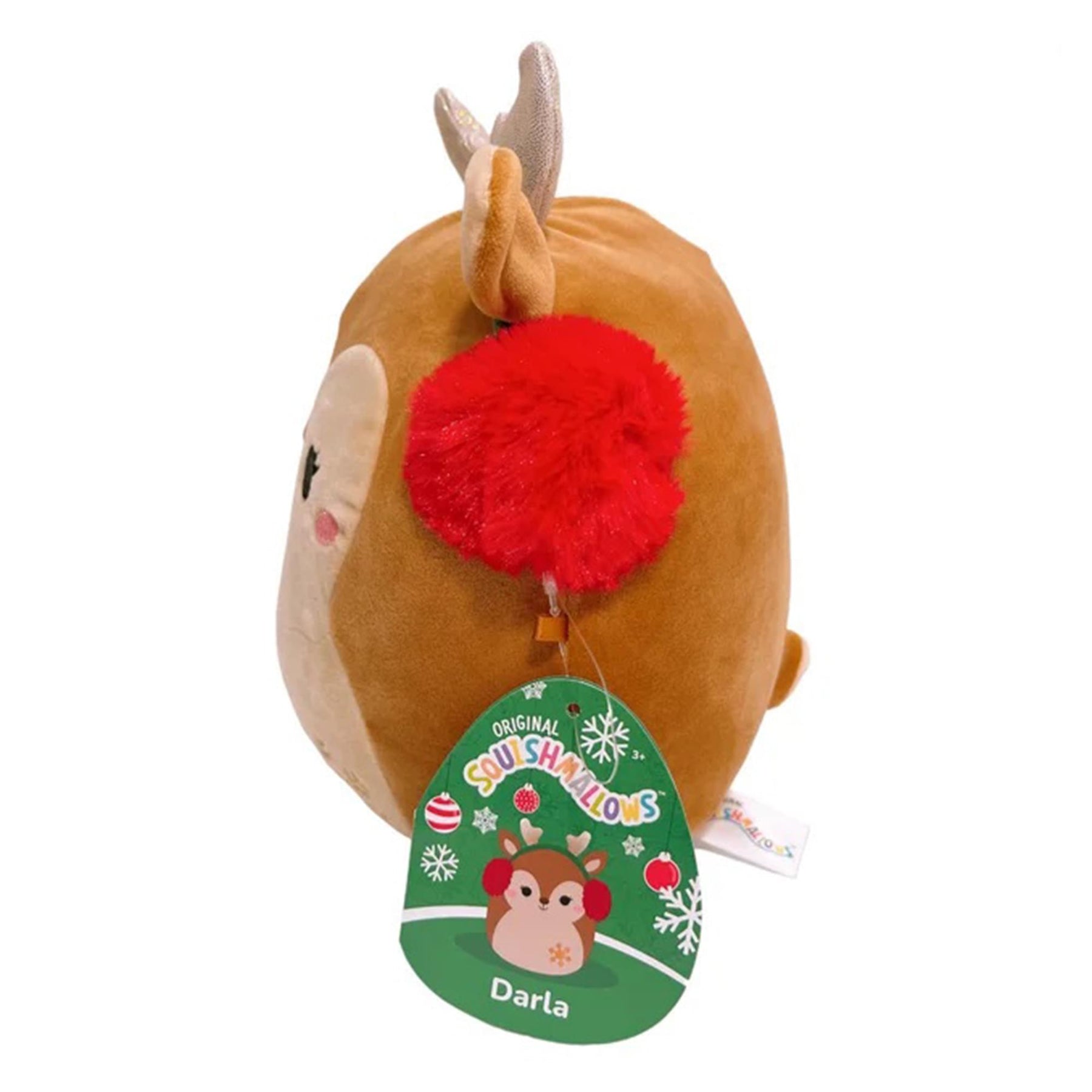 Squishmallow 8 Inch Holiday Plush | Darla the Deer