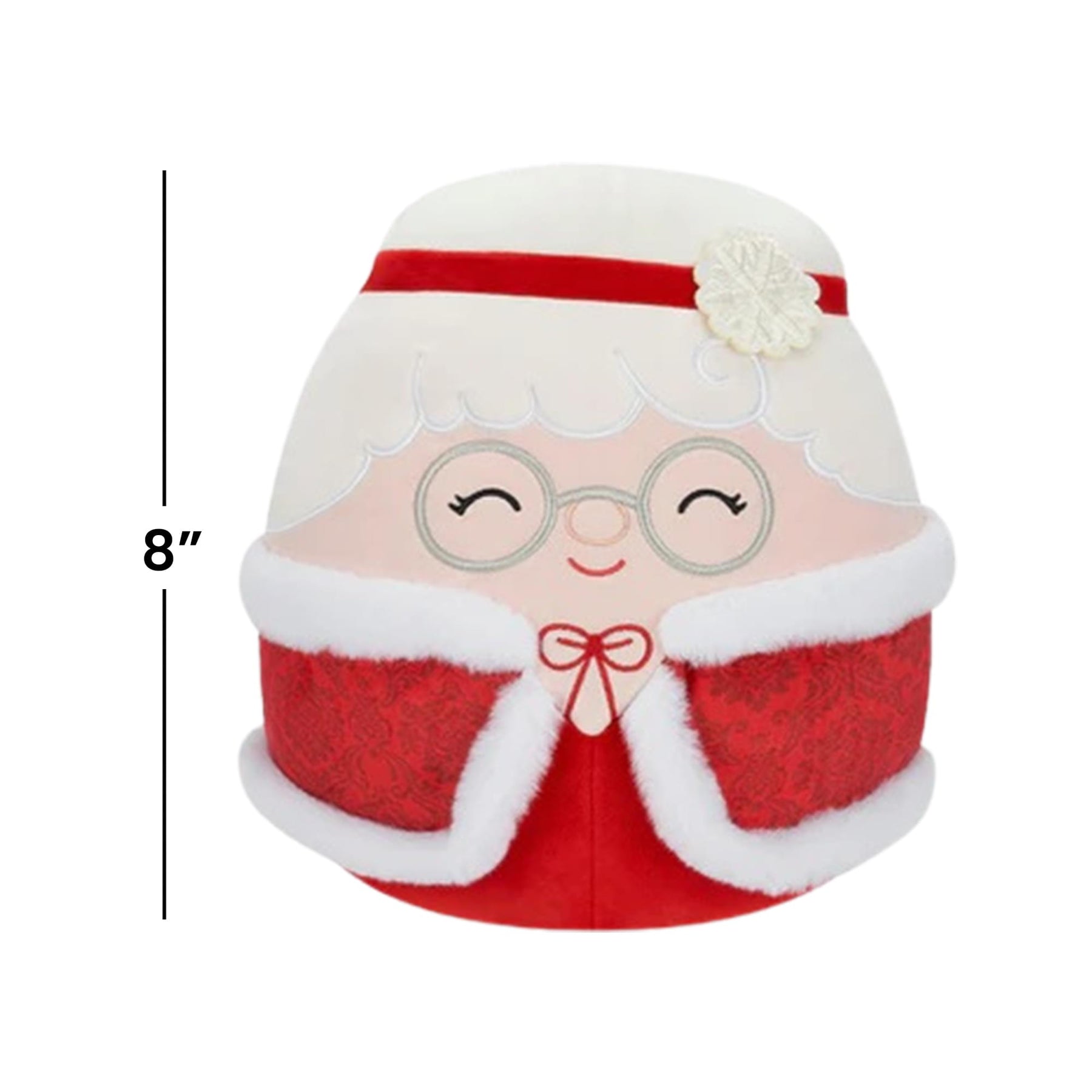 Squishmallow 8 Inch Holiday Plush | Nicolette the Mrs. Claus