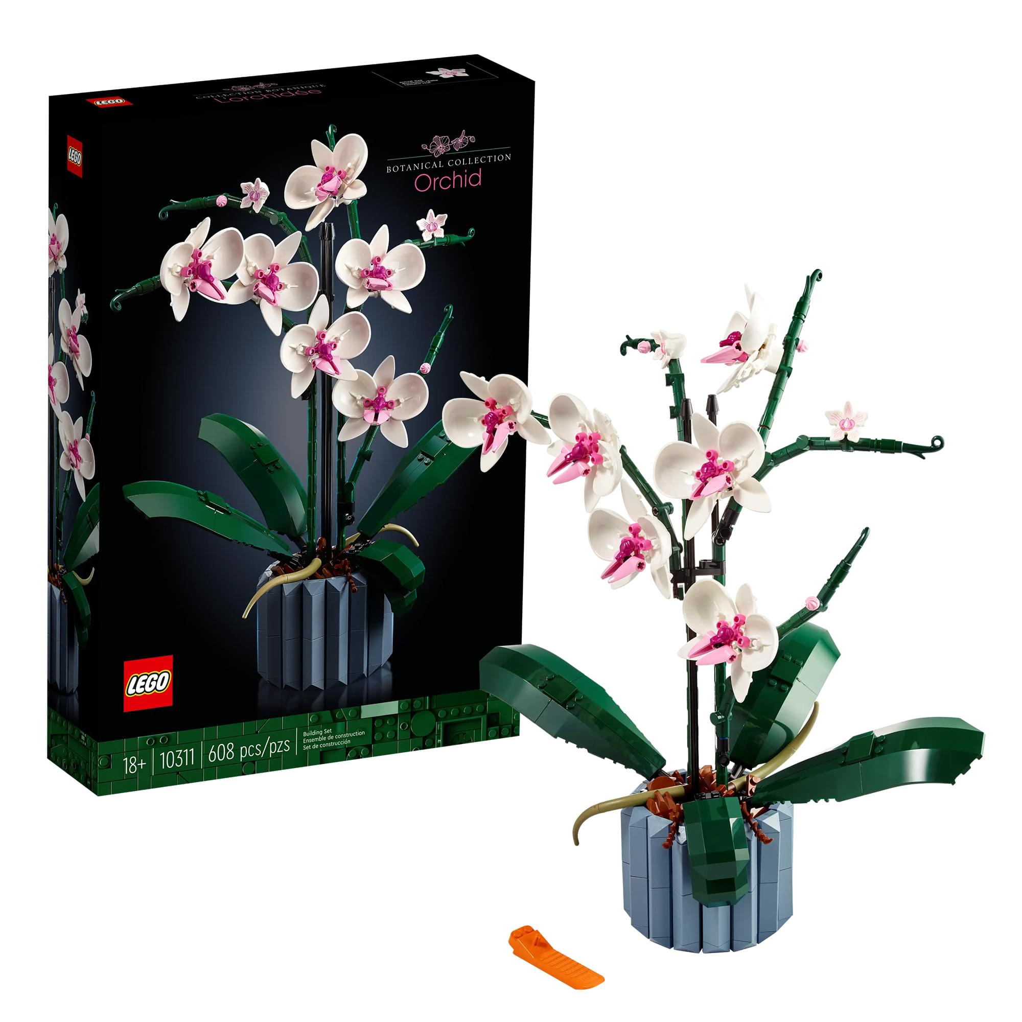 LEGO Botanicals 10311 Orchid 608-Piece Building Set