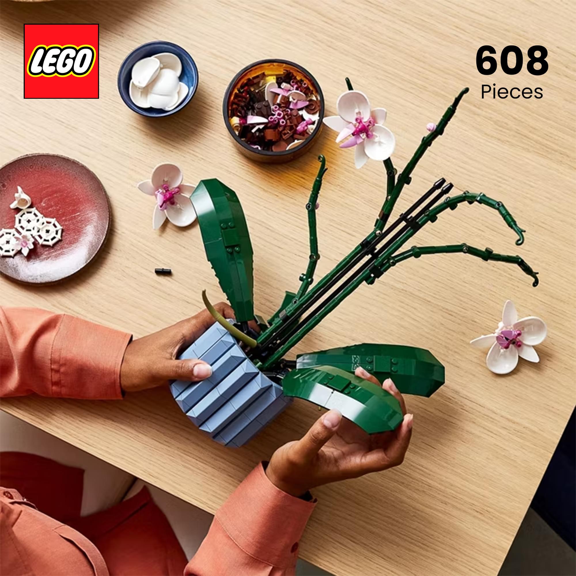 LEGO Botanicals 10311 Orchid 608-Piece Building Set
