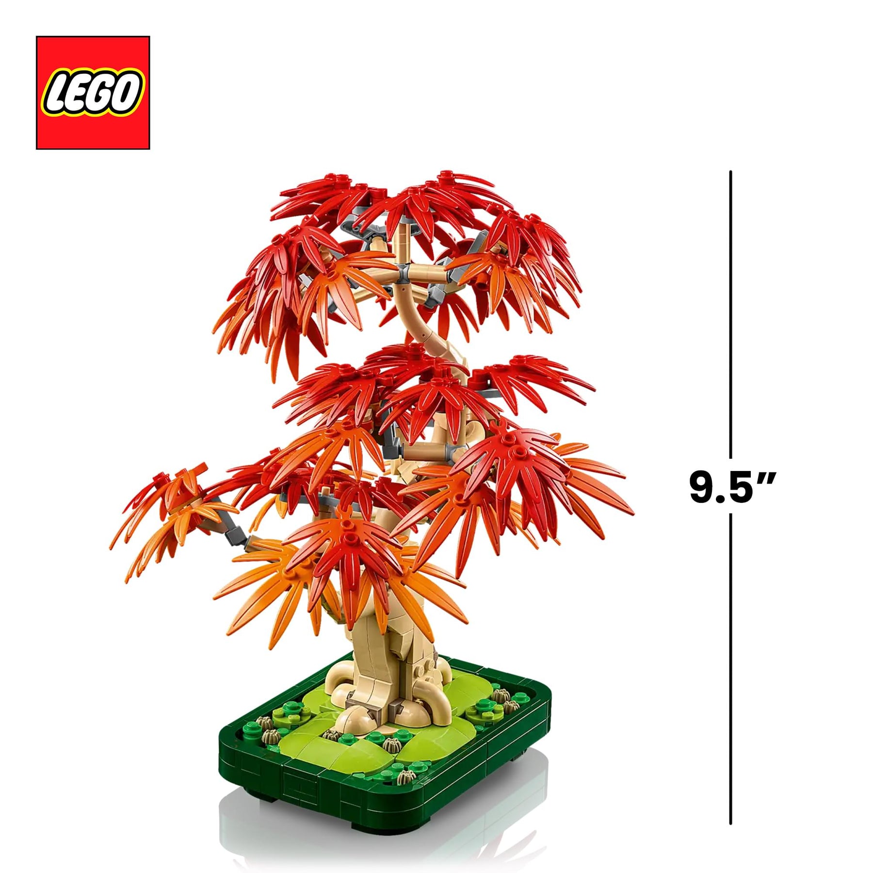 LEGO Botanicals 10348 Japanese Red Maple Bonsai Tree 474-Piece Building Set