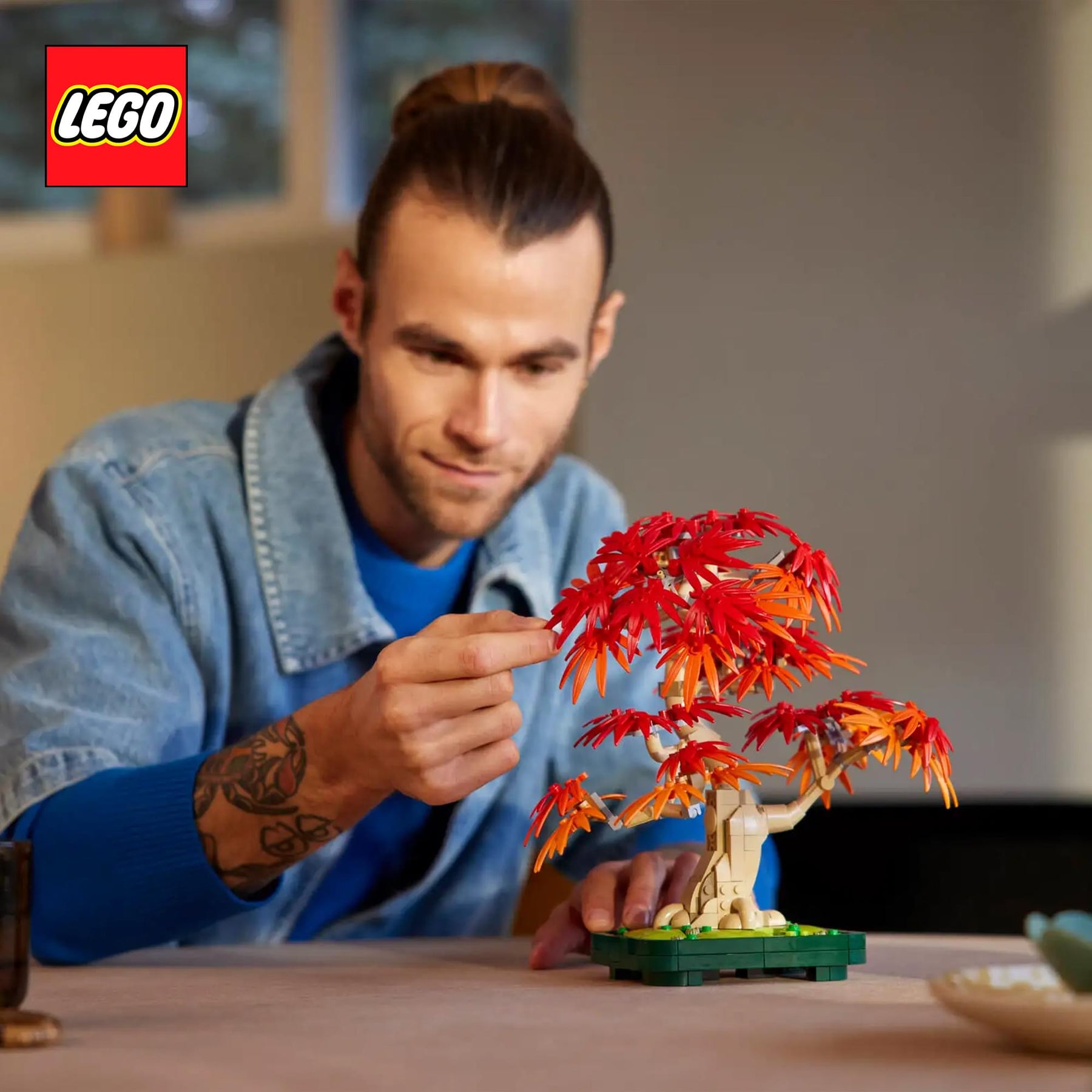 LEGO Botanicals 10348 Japanese Red Maple Bonsai Tree 474-Piece Building Set