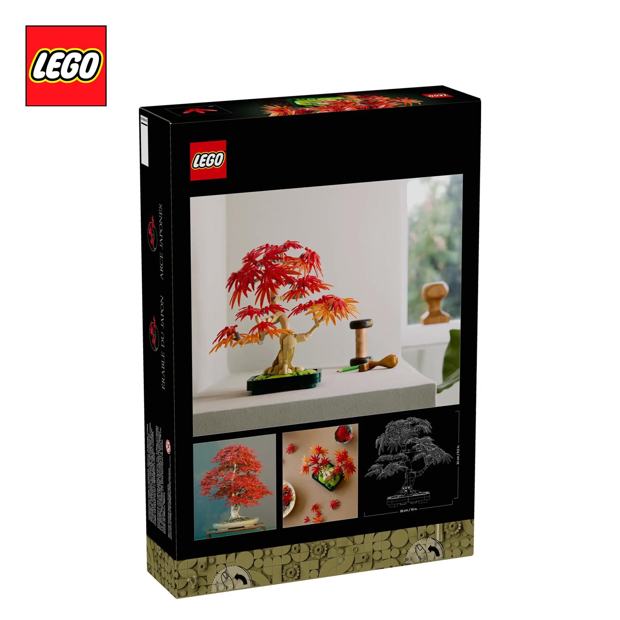 LEGO Botanicals 10348 Japanese Red Maple Bonsai Tree 474-Piece Building Set