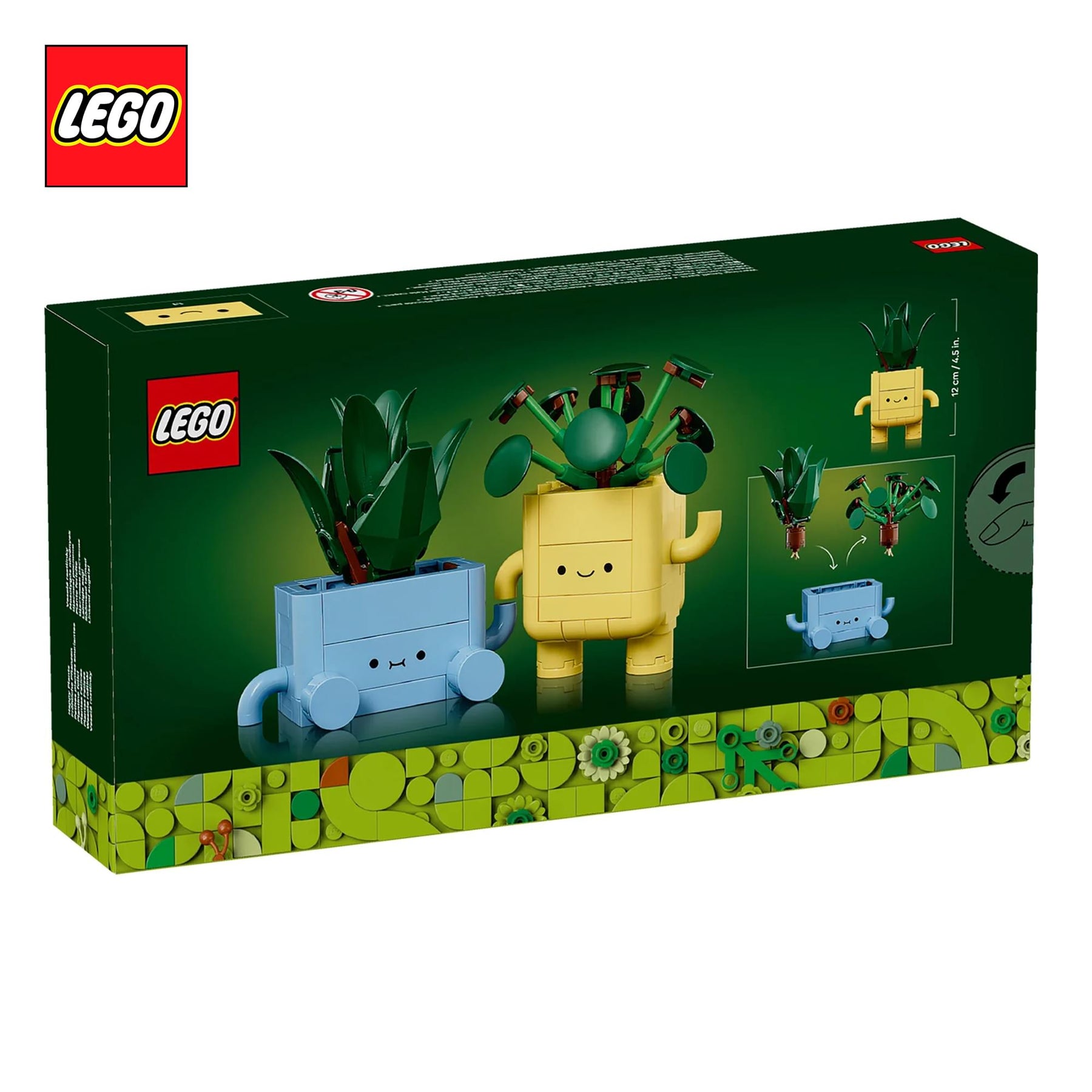 LEGO Botanicals 10349 Happy Plants 217-Piece Building Set