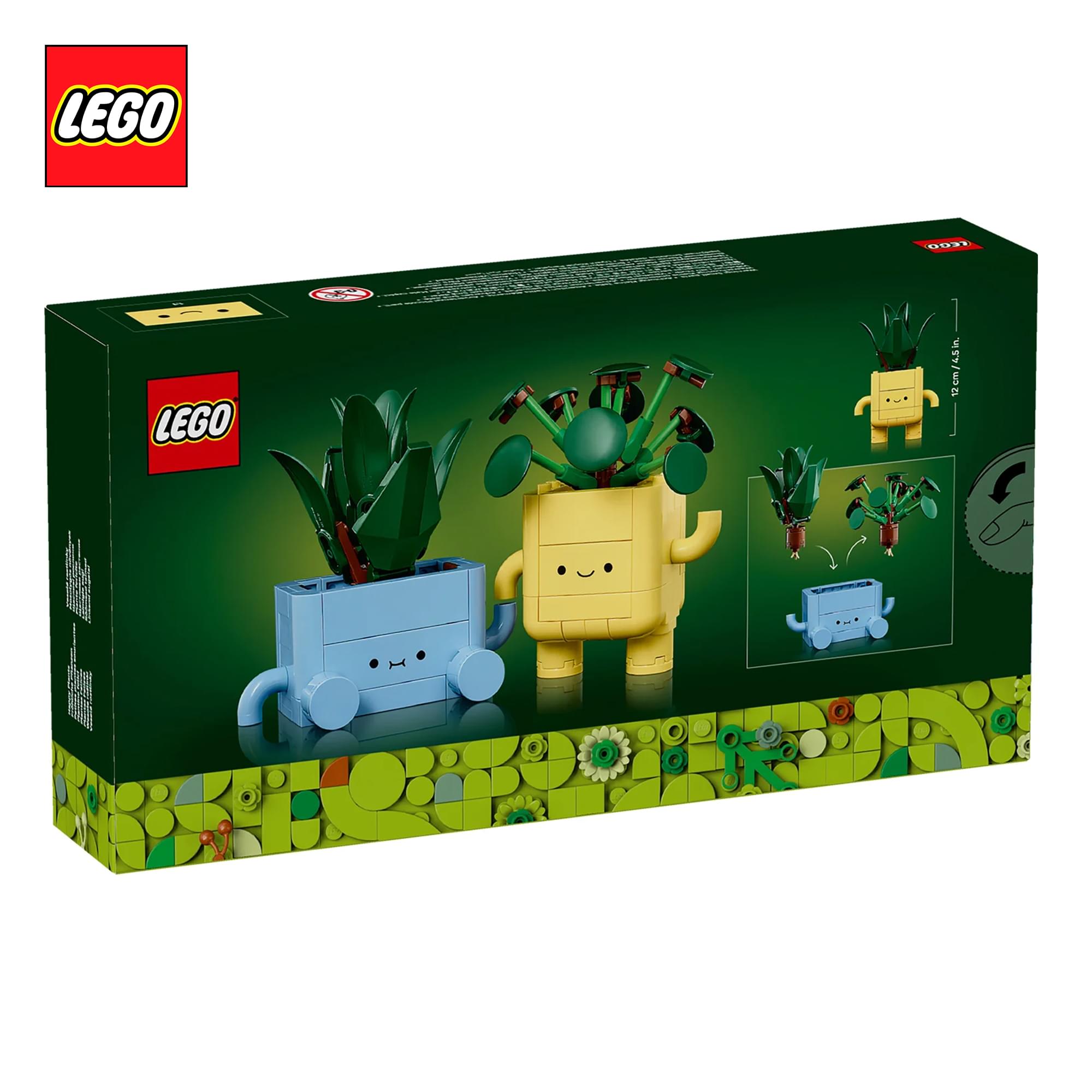 LEGO Botanicals 10349 Happy Plants 217-Piece Building Set