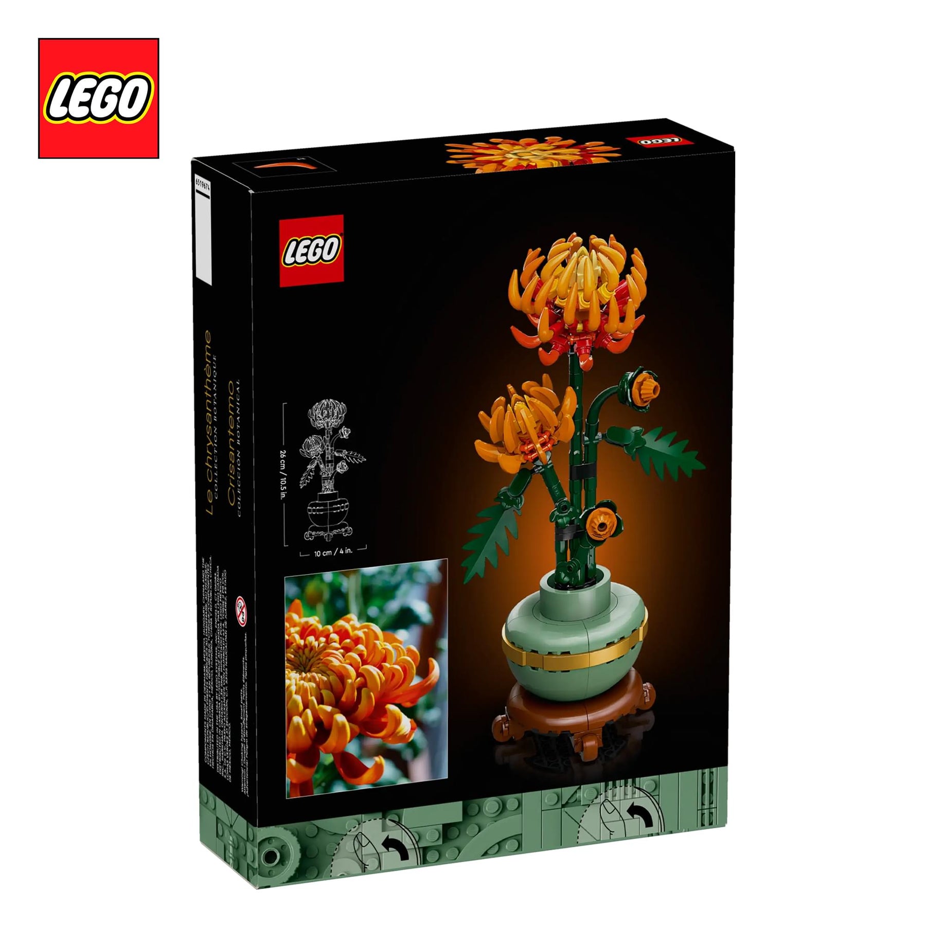 LEGO Botanicals 10368 Chrysanthemum Flower 278-Piece Building Set
