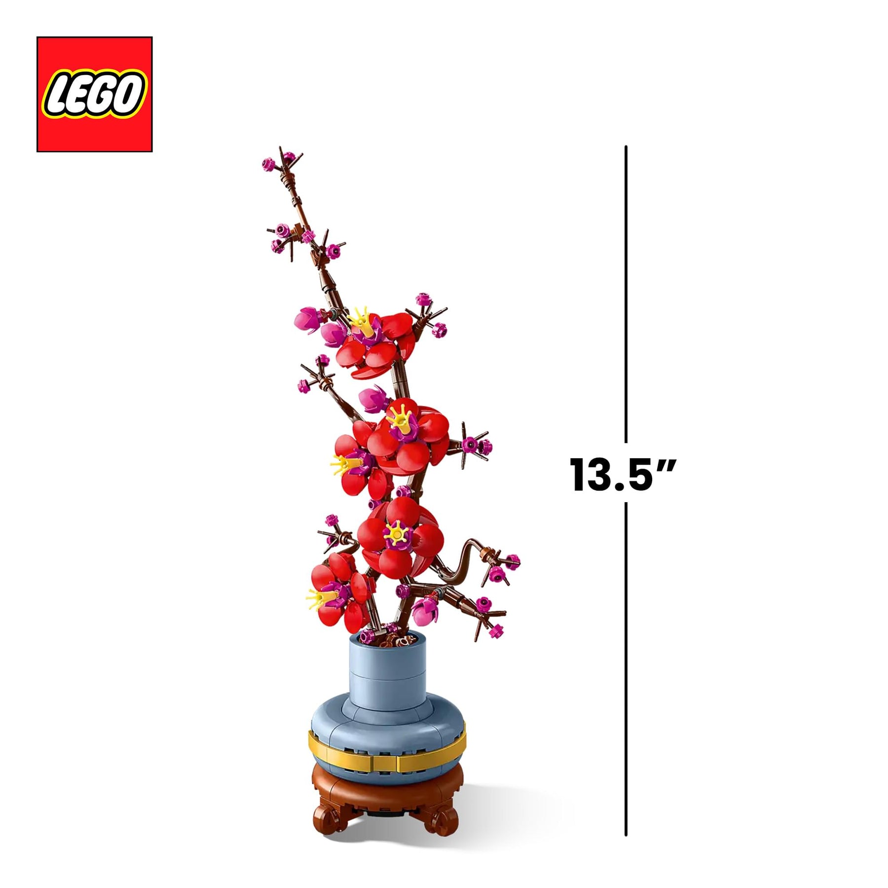 LEGO Botanicals 10369 Plum Blossom Flower 327-Piece Building Set