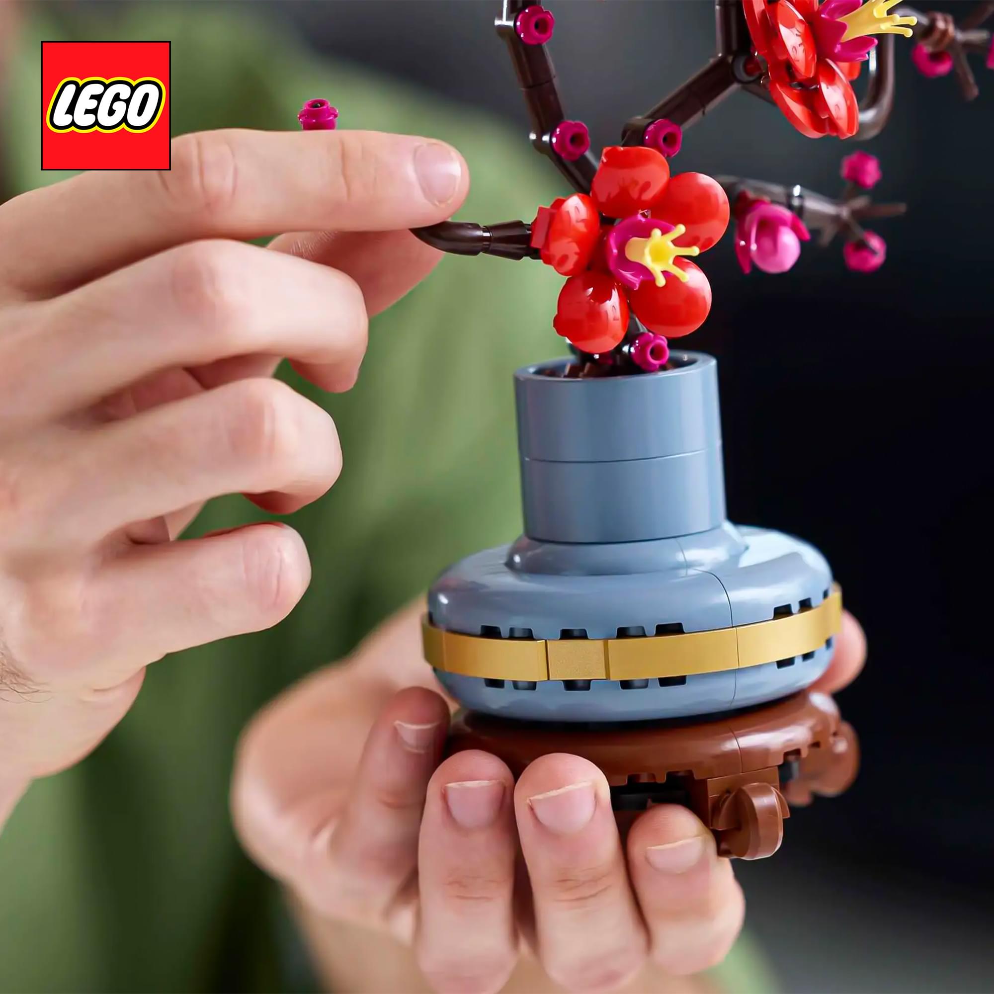 LEGO Botanicals 10369 Plum Blossom Flower 327-Piece Building Set