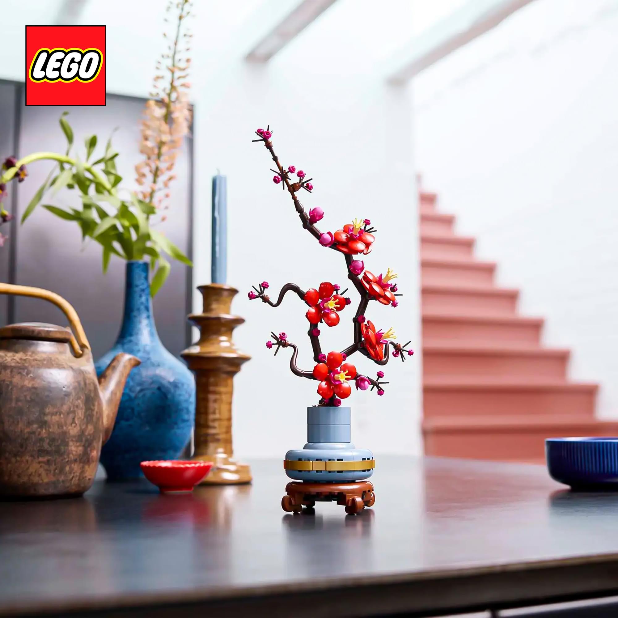 LEGO Botanicals 10369 Plum Blossom Flower 327-Piece Building Set