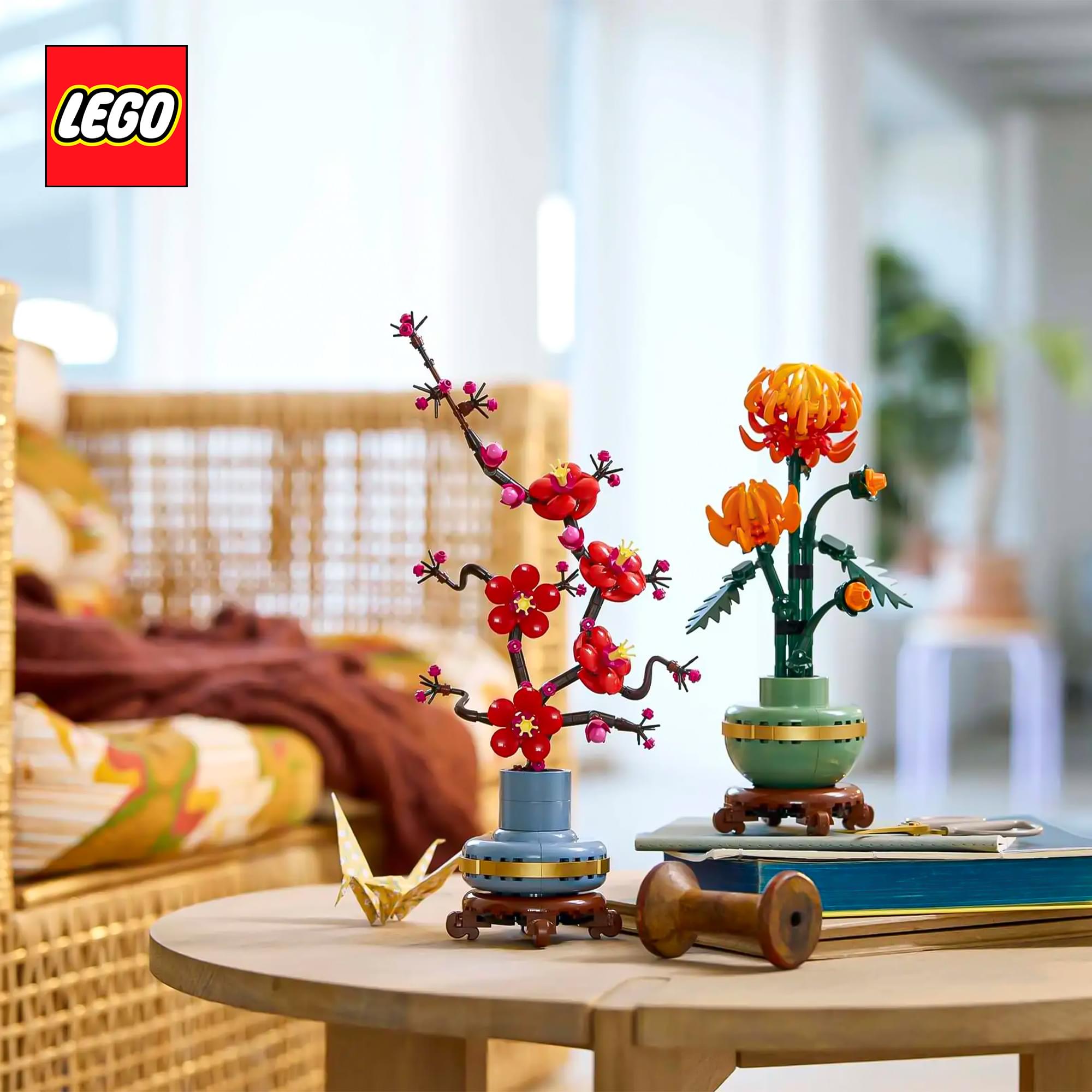 LEGO Botanicals 10369 Plum Blossom Flower 327-Piece Building Set