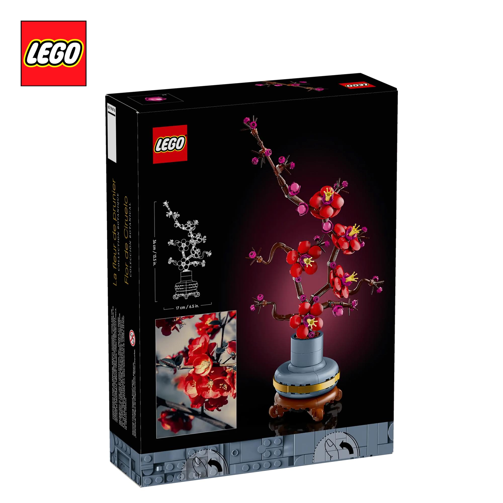 LEGO Botanicals 10369 Plum Blossom Flower 327-Piece Building Set