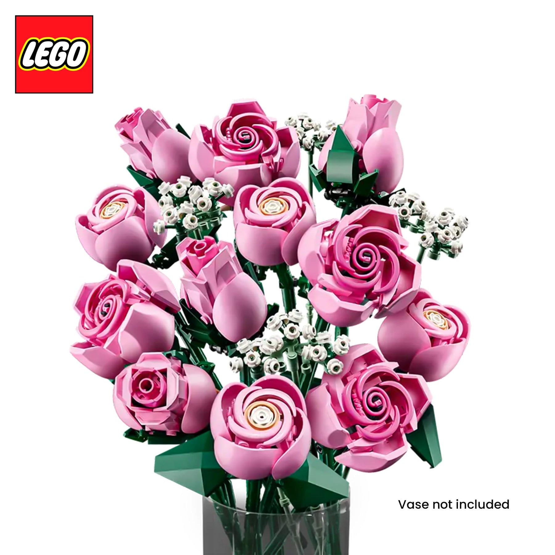 LEGO Botanicals #10374 Bouquet Of Pink Roses 789-Piece Buiulding Set