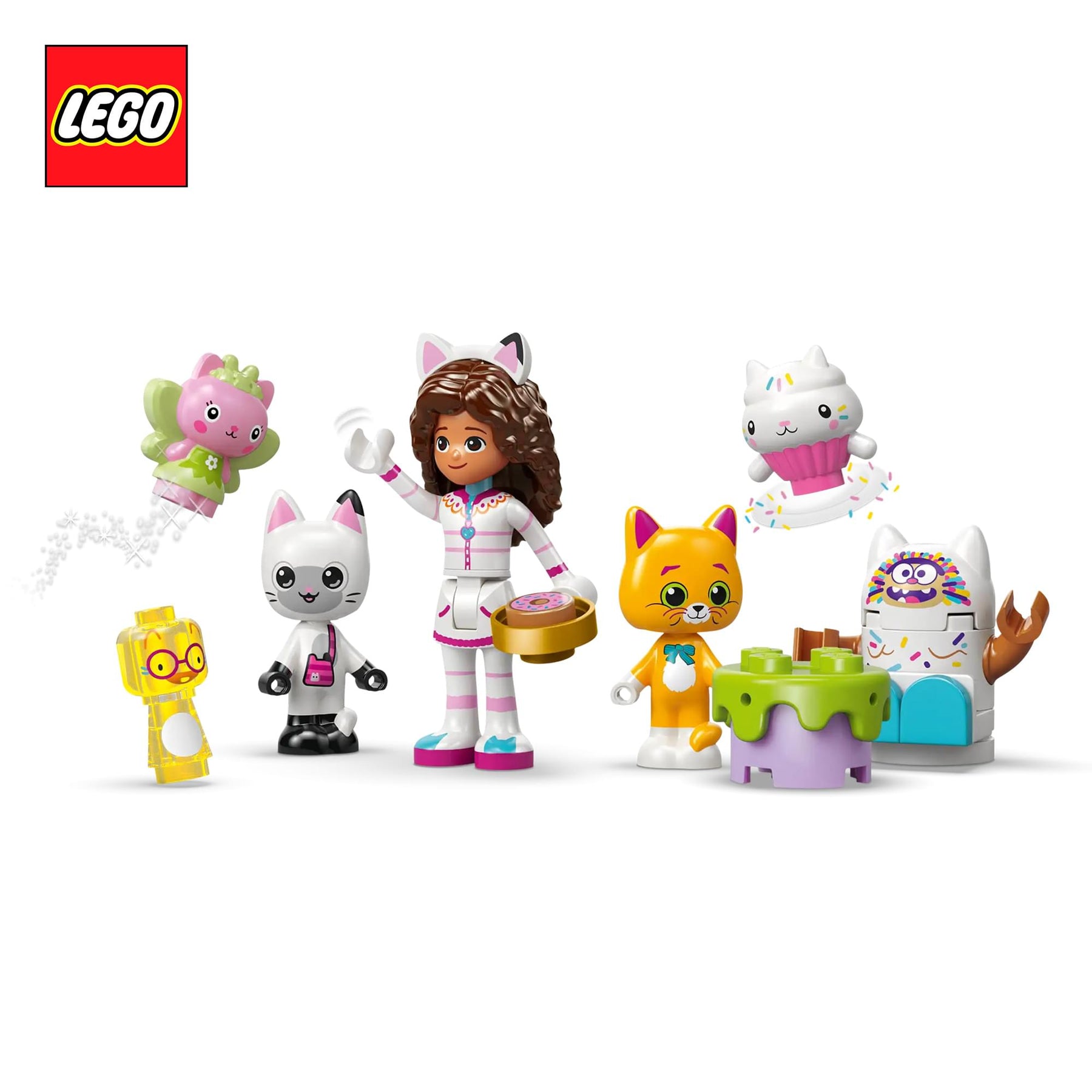 Gabby's Dollhouse LEGO 11205 Sweet Treat Mountain & Kitty Garden 263-Piece Building Set
