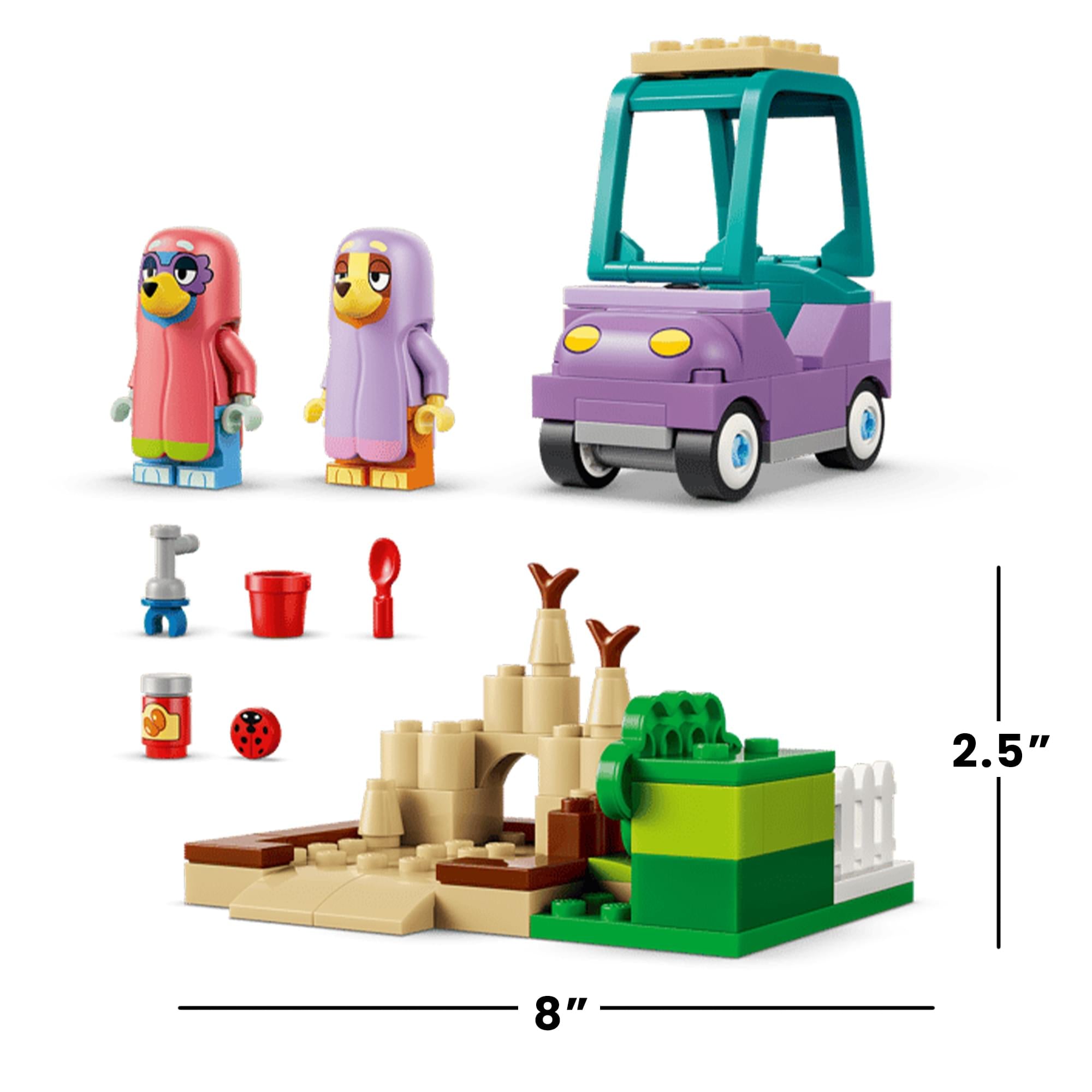 Bluey LEGO 11216 Grannies With Bingo and Bluey 80-Piece Building Set