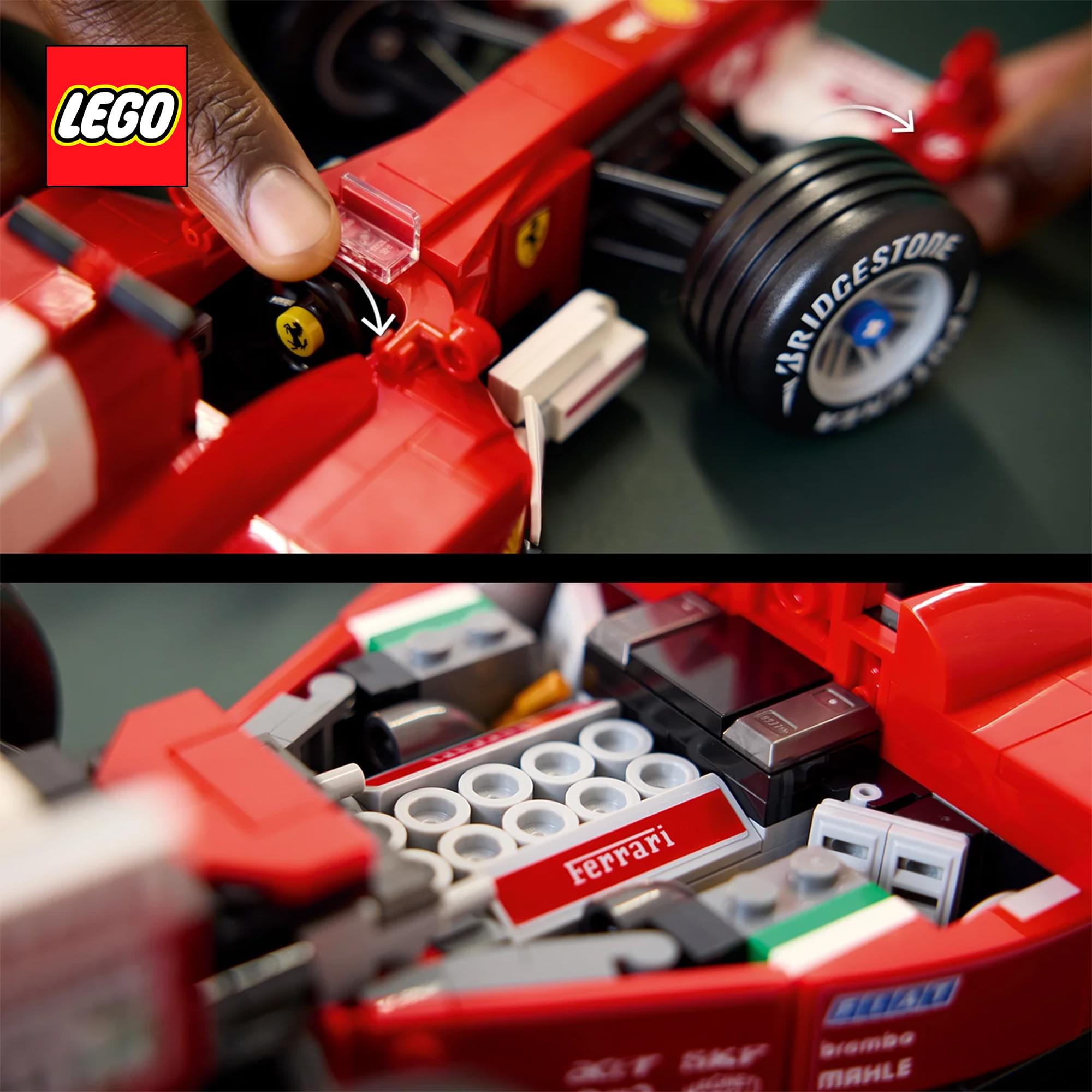 LEGO Icons 11375 Ferrari F2004 & Michael Schumacher 735-Piece Building Set
