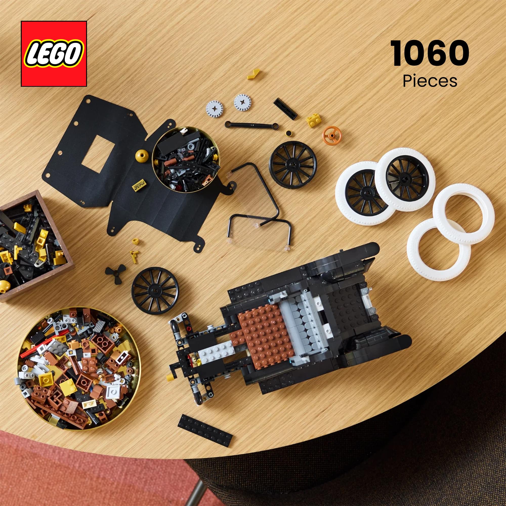 LEGO Icons 11376 Ford Model T 1060-Piece Building Set