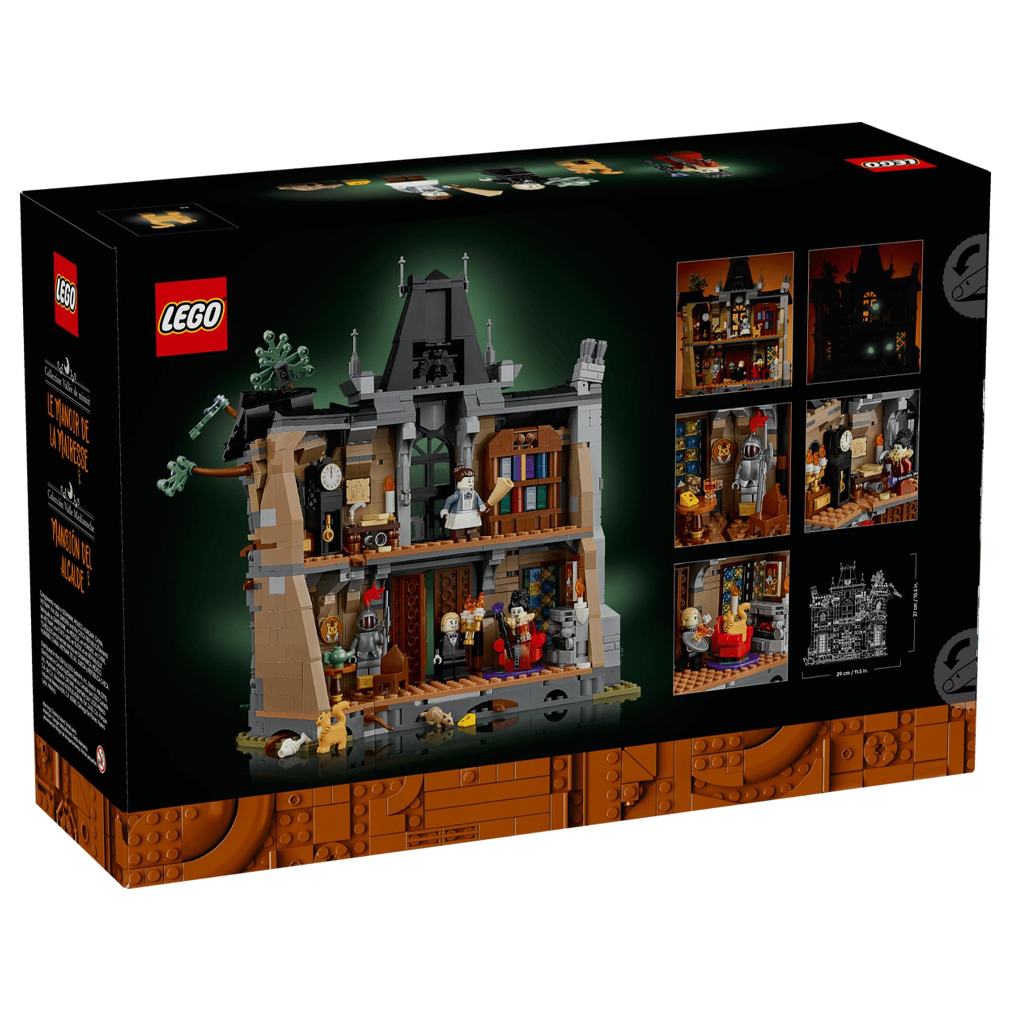 LEGO Icons 11383 Mayor Manor 1420-Piece Building Set