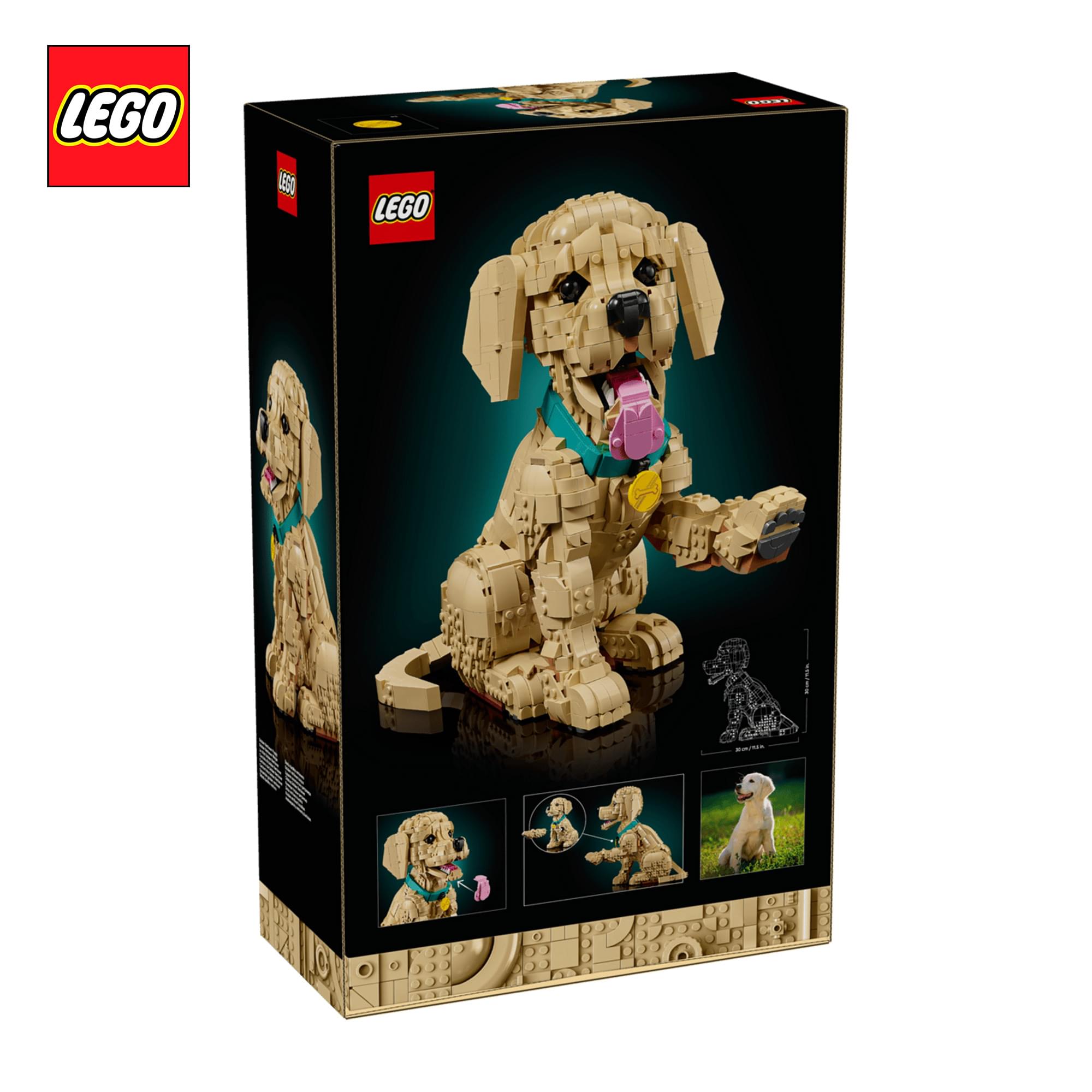 LEGO 11384 Golden Retriever Puppy 2102-Piece Building Set