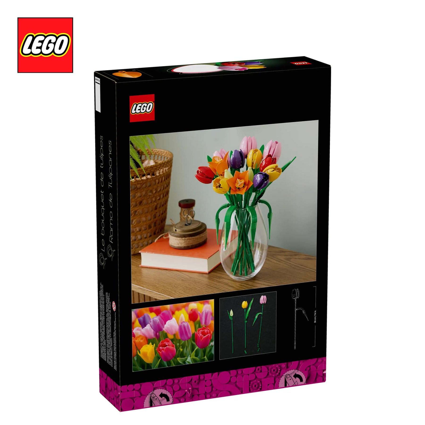 LEGO Botanicals 11501 Tulip Bouquet 576-Piece Building Set