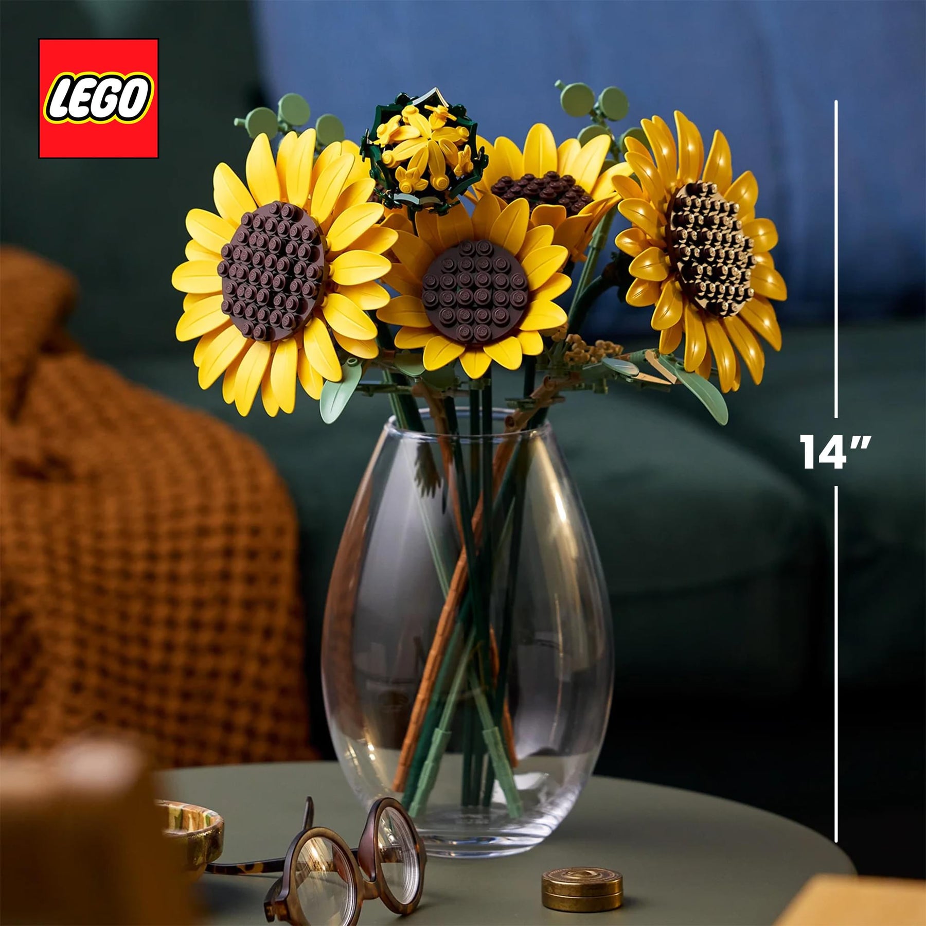 LEGO Botanicals 11502 Sunflower Bouquet 686-Piece Building Set
