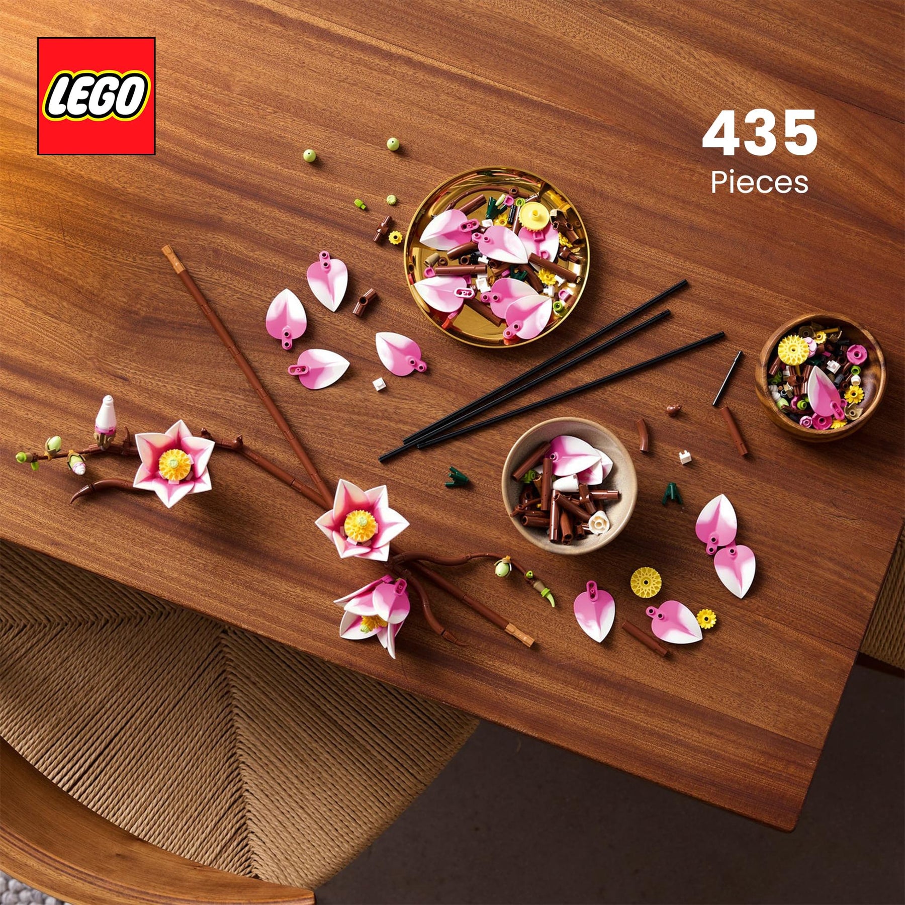 LEGO Botanicals 11510 Magnolia Branches 435-Piece Building Set