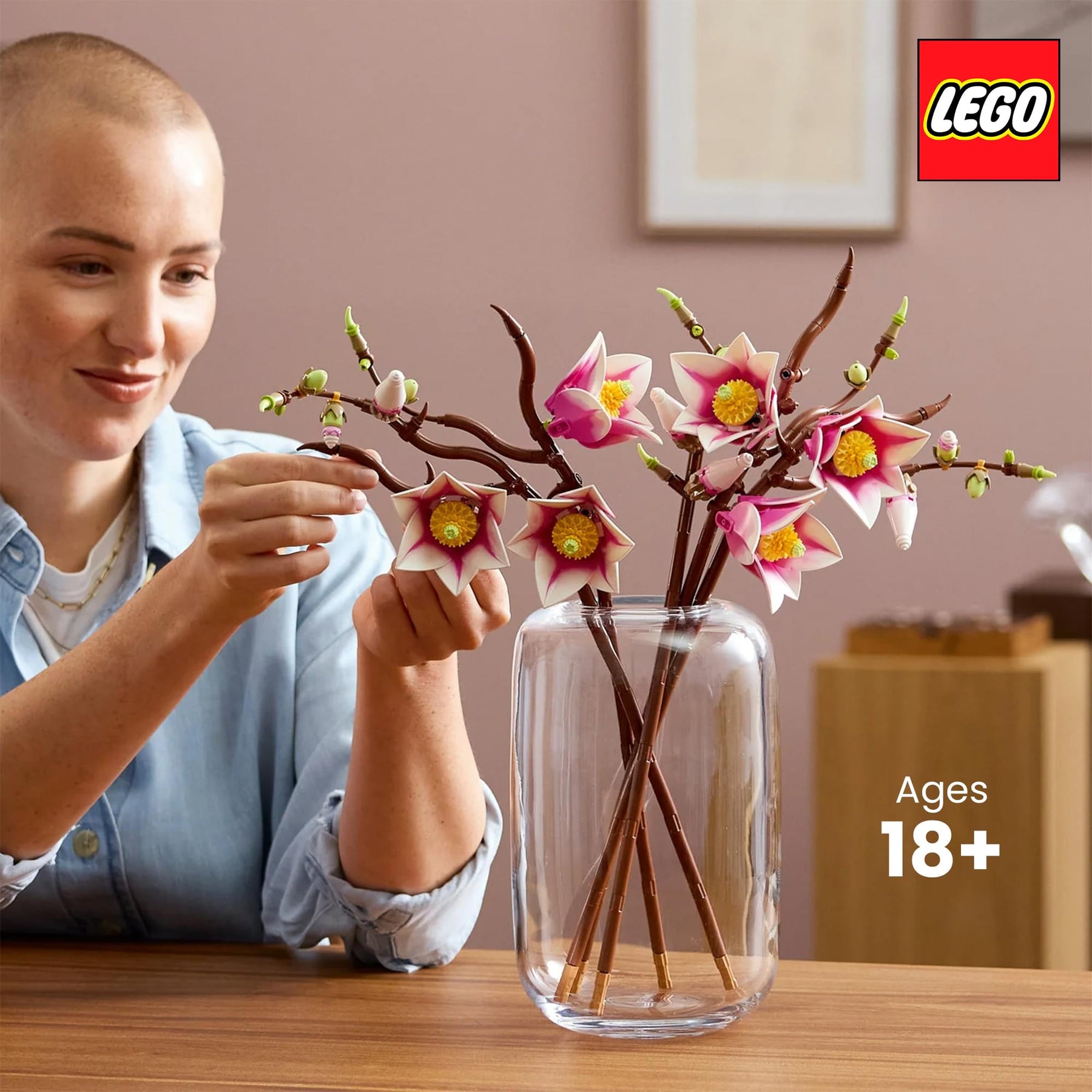 LEGO Botanicals 11510 Magnolia Branches 435-Piece Building Set