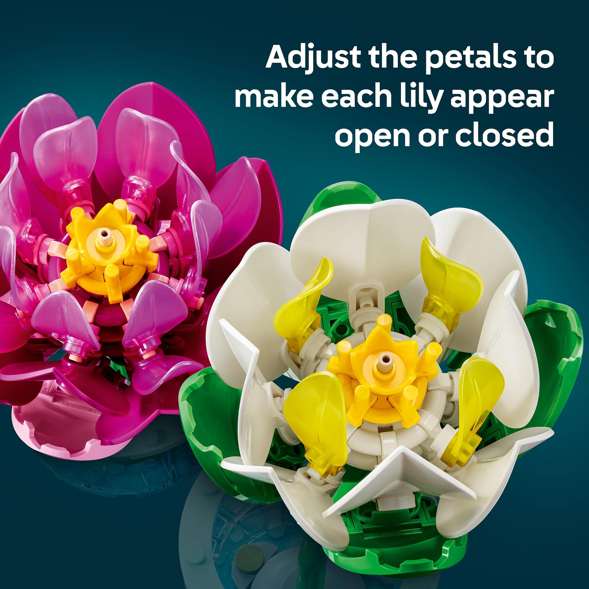 LEGO Botanicals 11511 Water Lilies 259-Piece Building Set