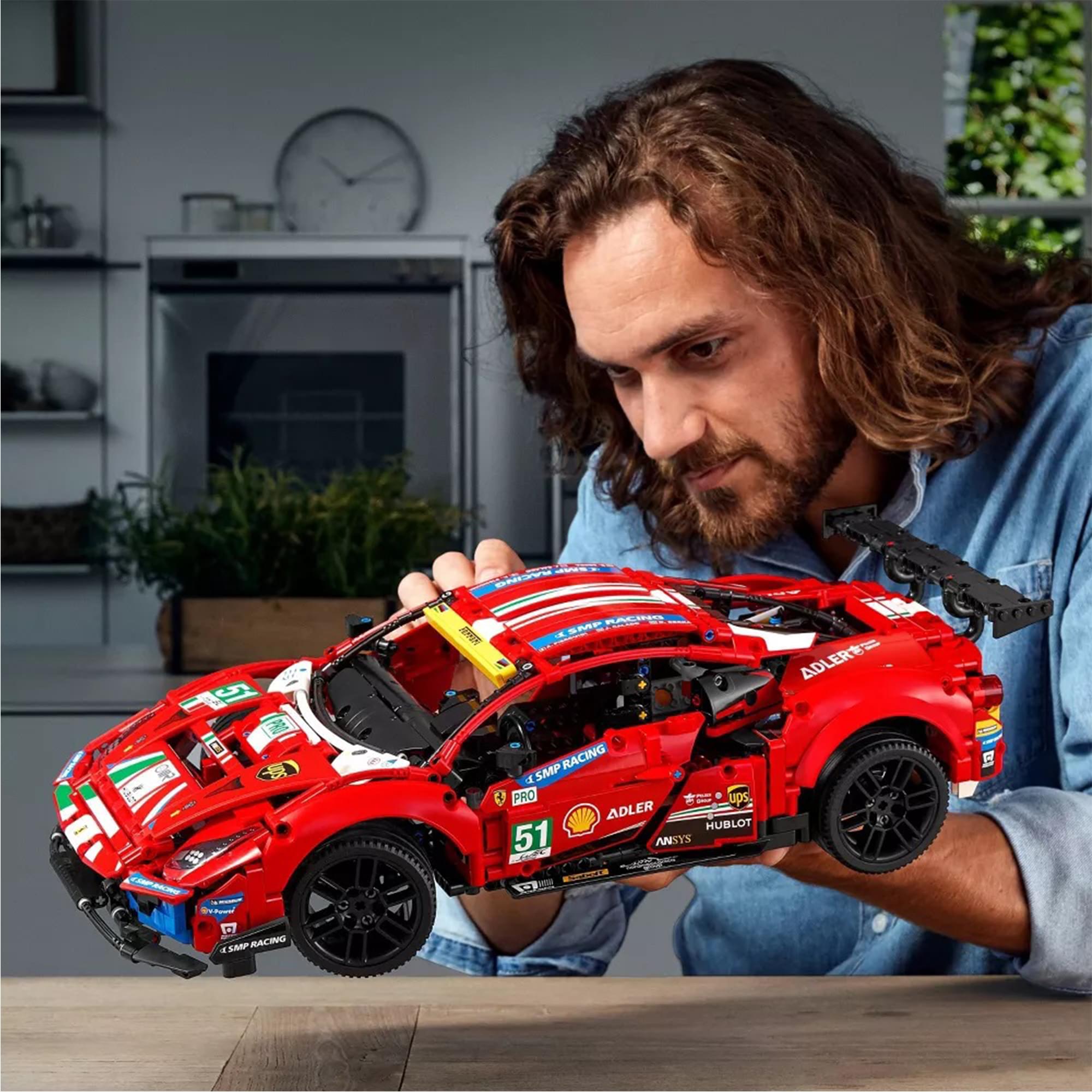 LEGO Technic 42125 Ferrari 488 GTE AF Corse #51