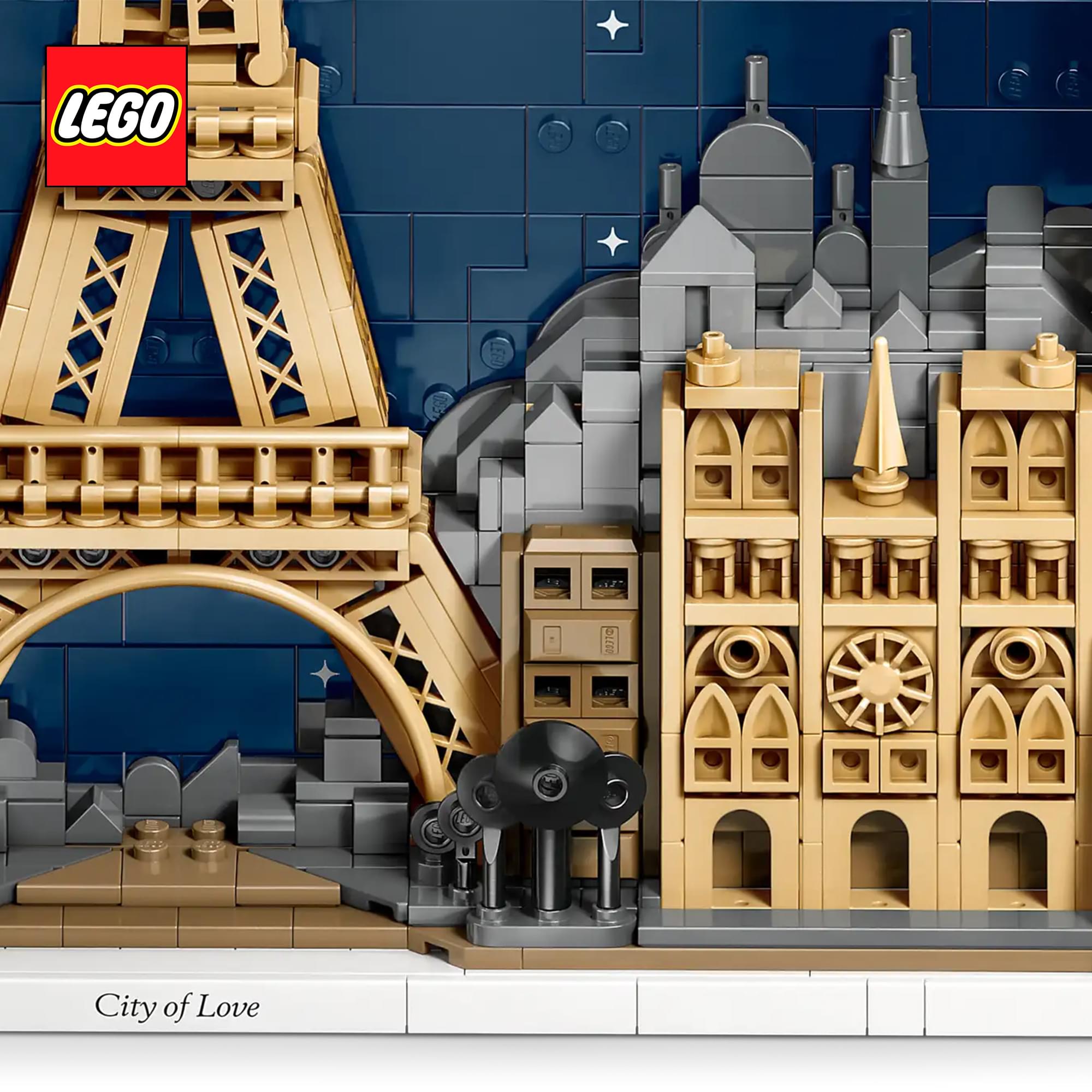 LEGO Architecture 21064 Paris, City of Love 958-Piece Building Set