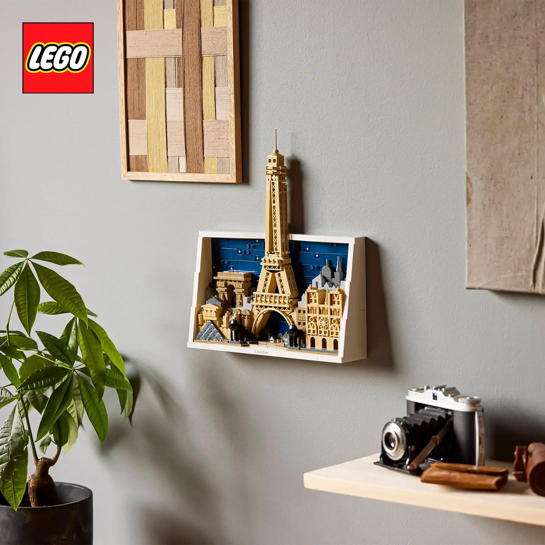 LEGO Architecture 21064 Paris, City of Love 958-Piece Building Set