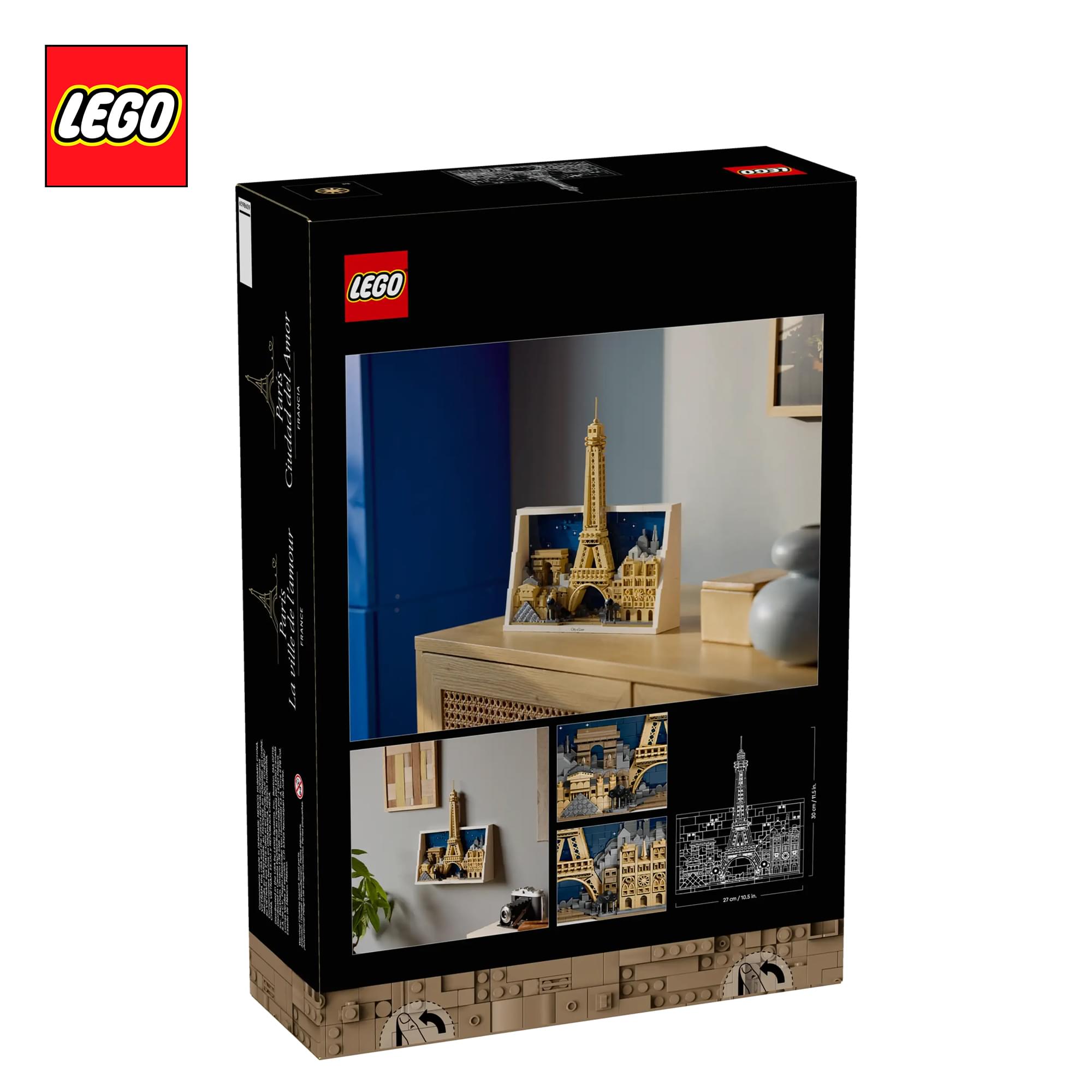 LEGO Architecture 21064 Paris, City of Love 958-Piece Building Set