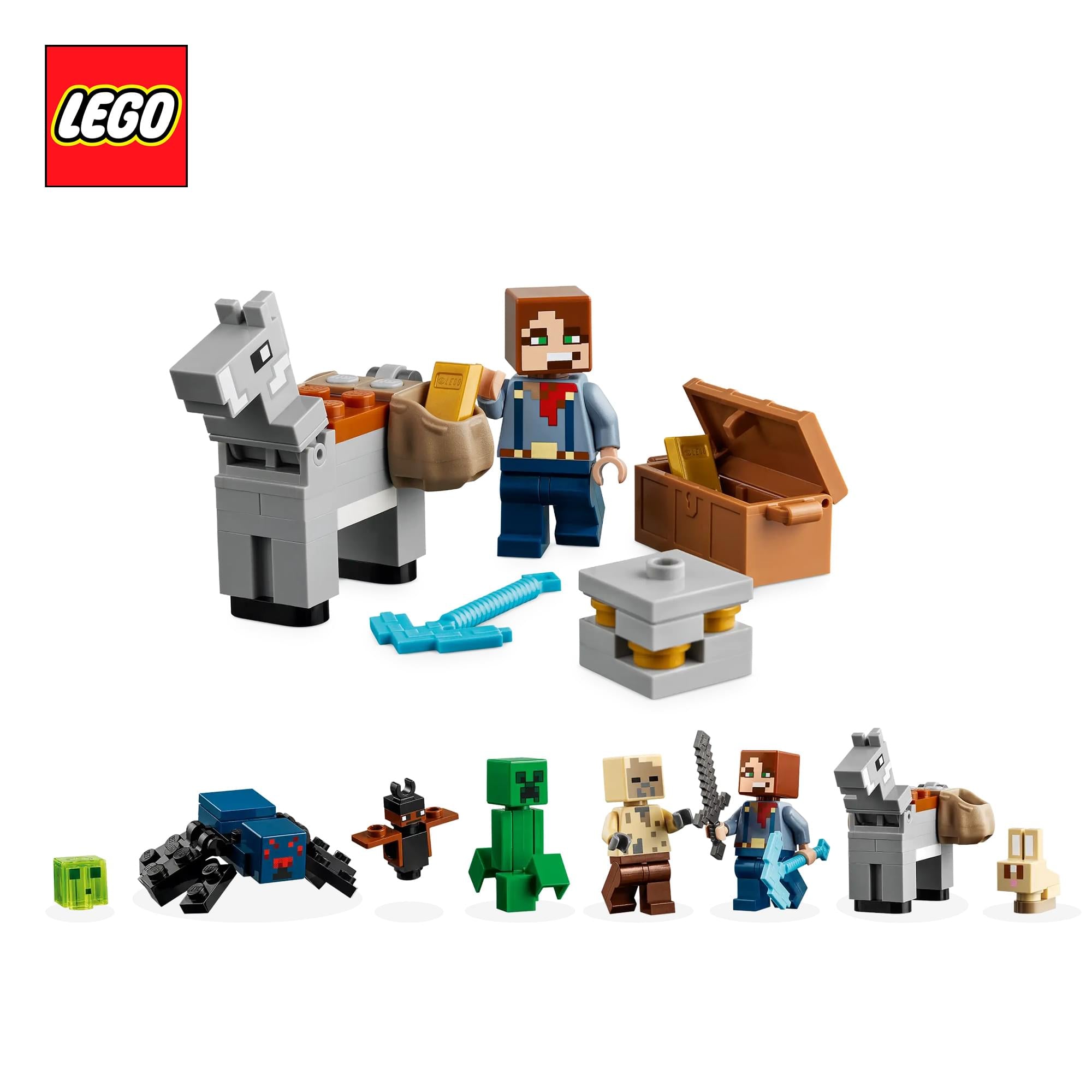 Minecraft LEGO 21263 The Badlands Mineshaft 538-Piece Building Set