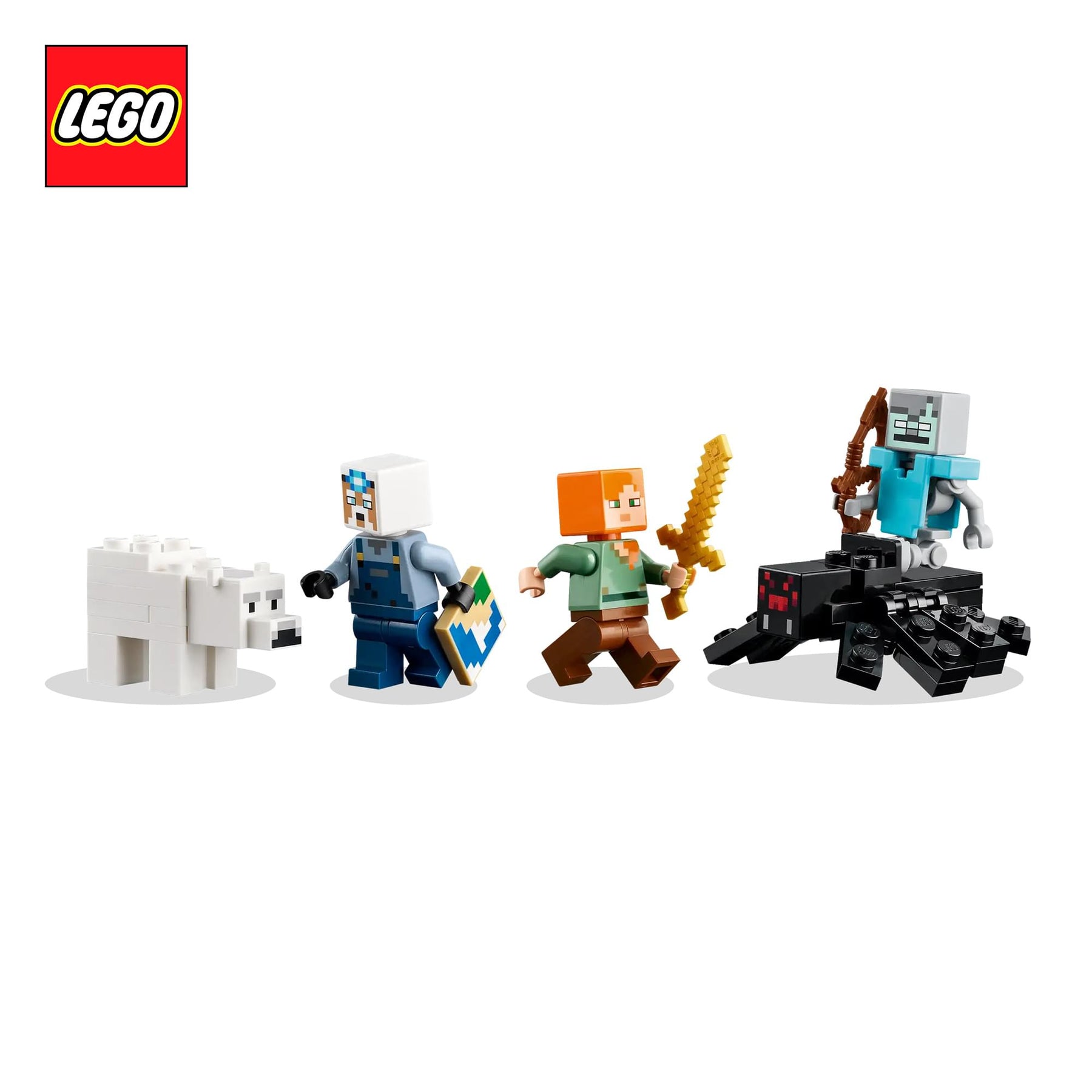 Minecraft LEGO 21277 The Pickaxe Mine 530-Piece Building Set
