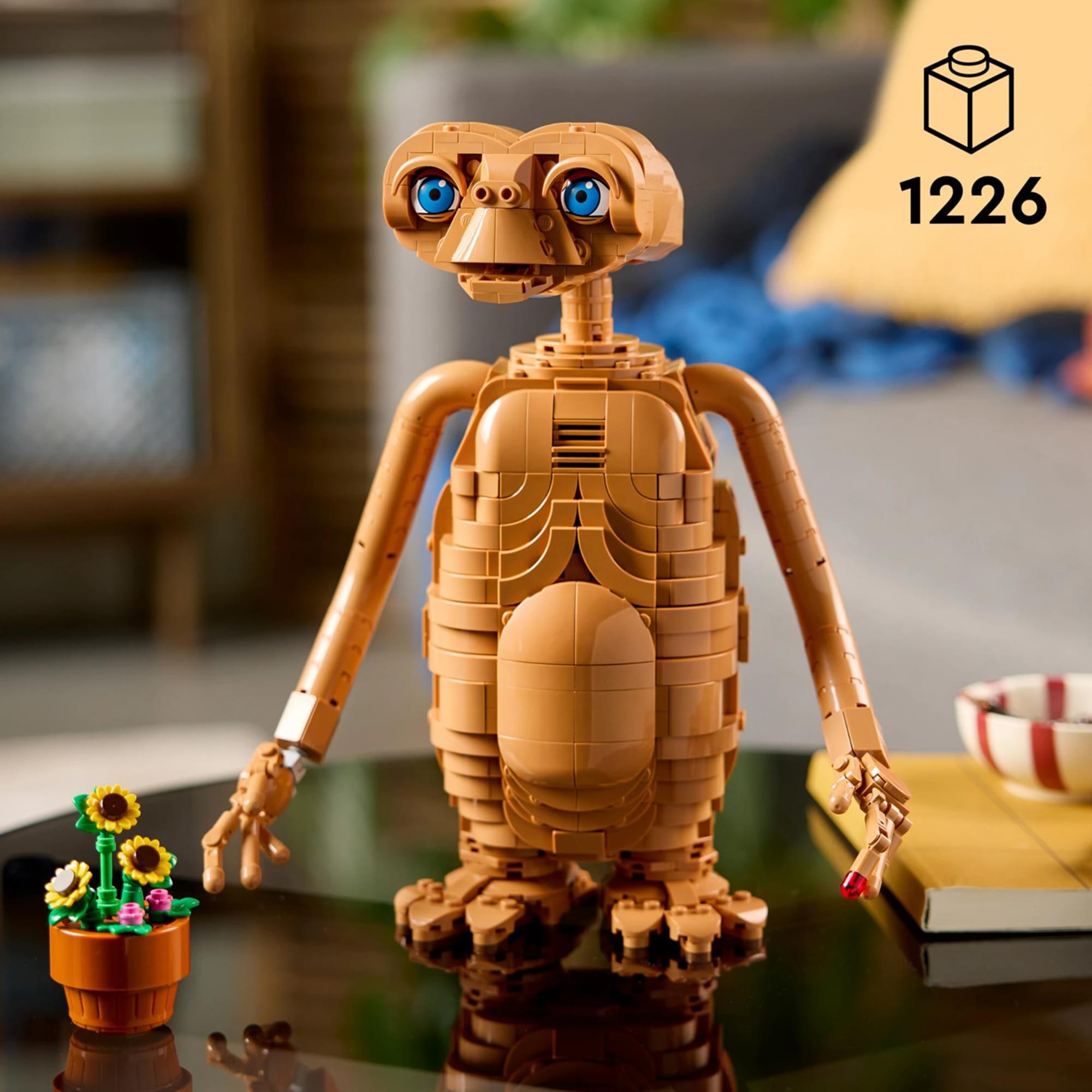 E.T. the Extra-Terrestrial LEGO Ideas 21370 1226-Piece Building Set