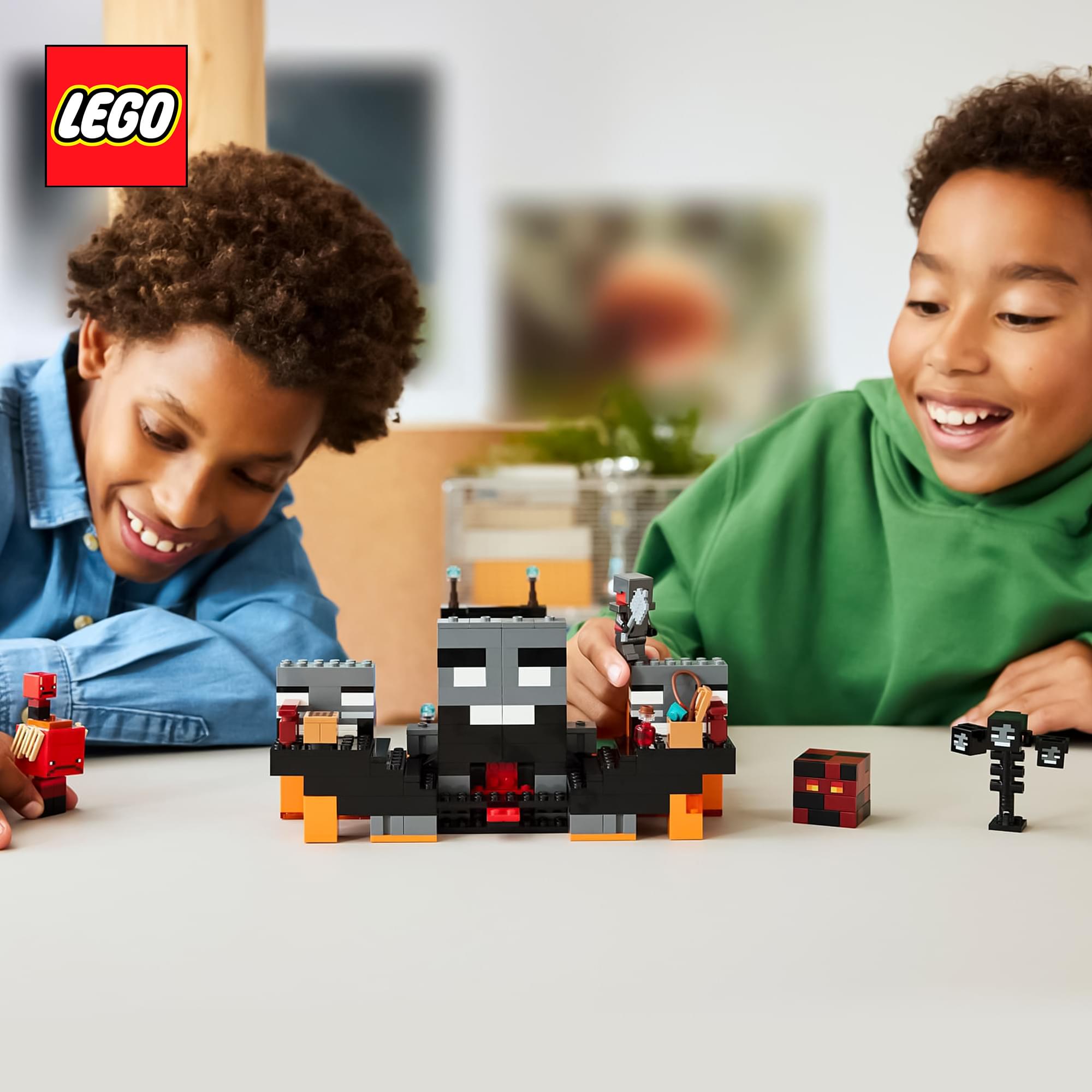 Minecraft LEGO 21590 Wither Battle 494-Piece Building Set