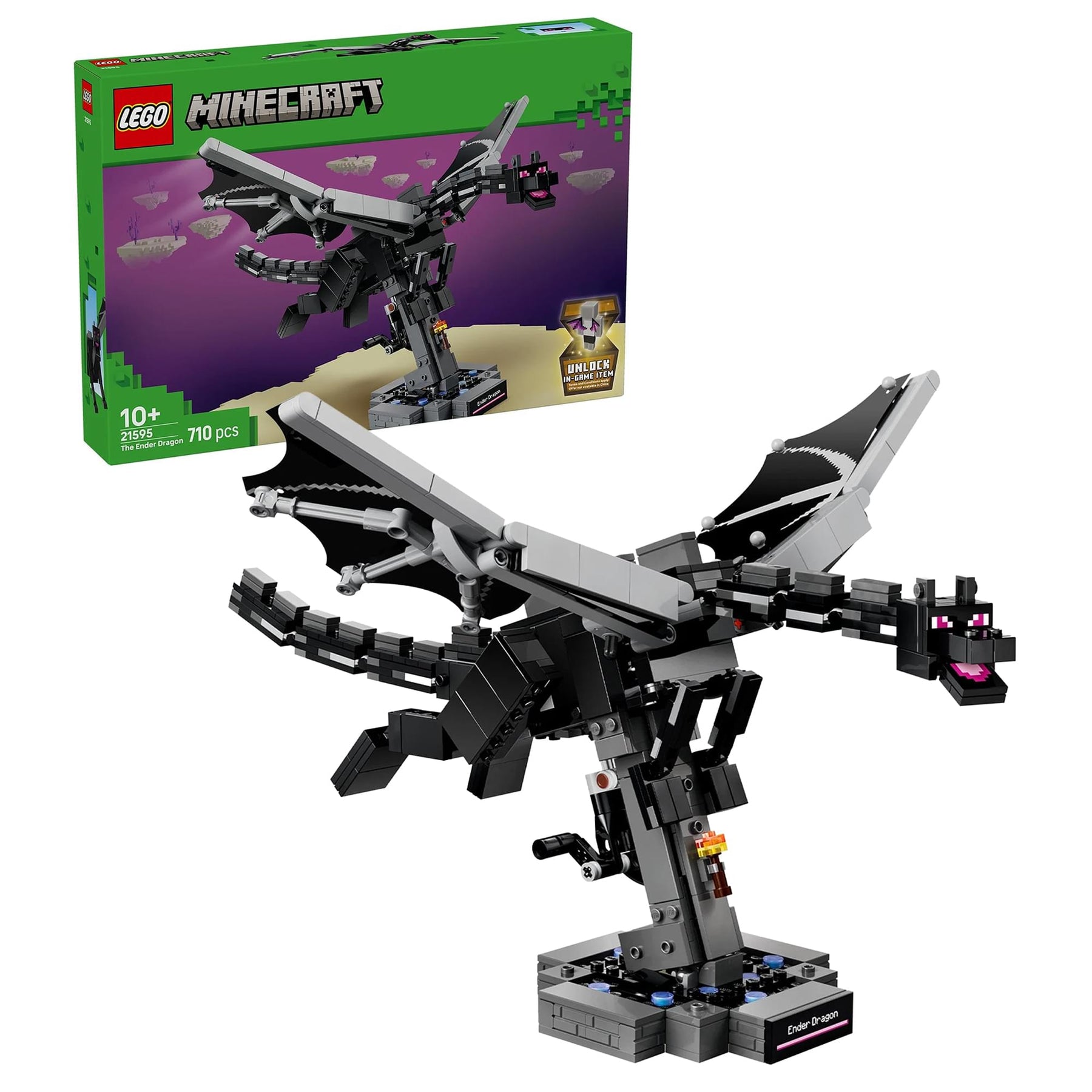 Minecraft LEGO 21595 The Ender Dragon 710-Piece Building Set