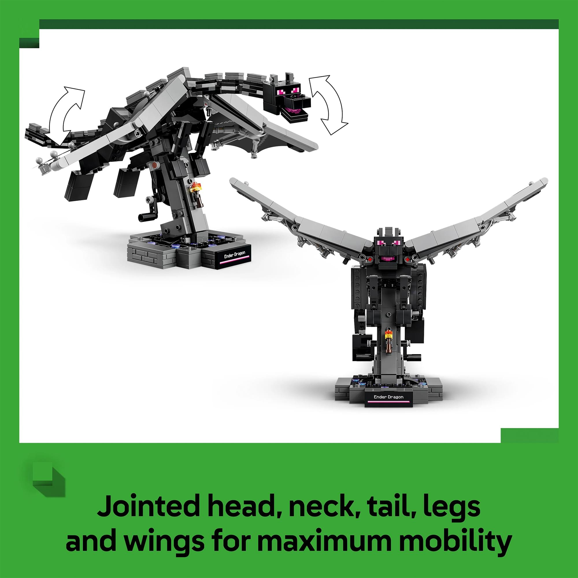 Minecraft LEGO 21595 The Ender Dragon 710-Piece Building Set