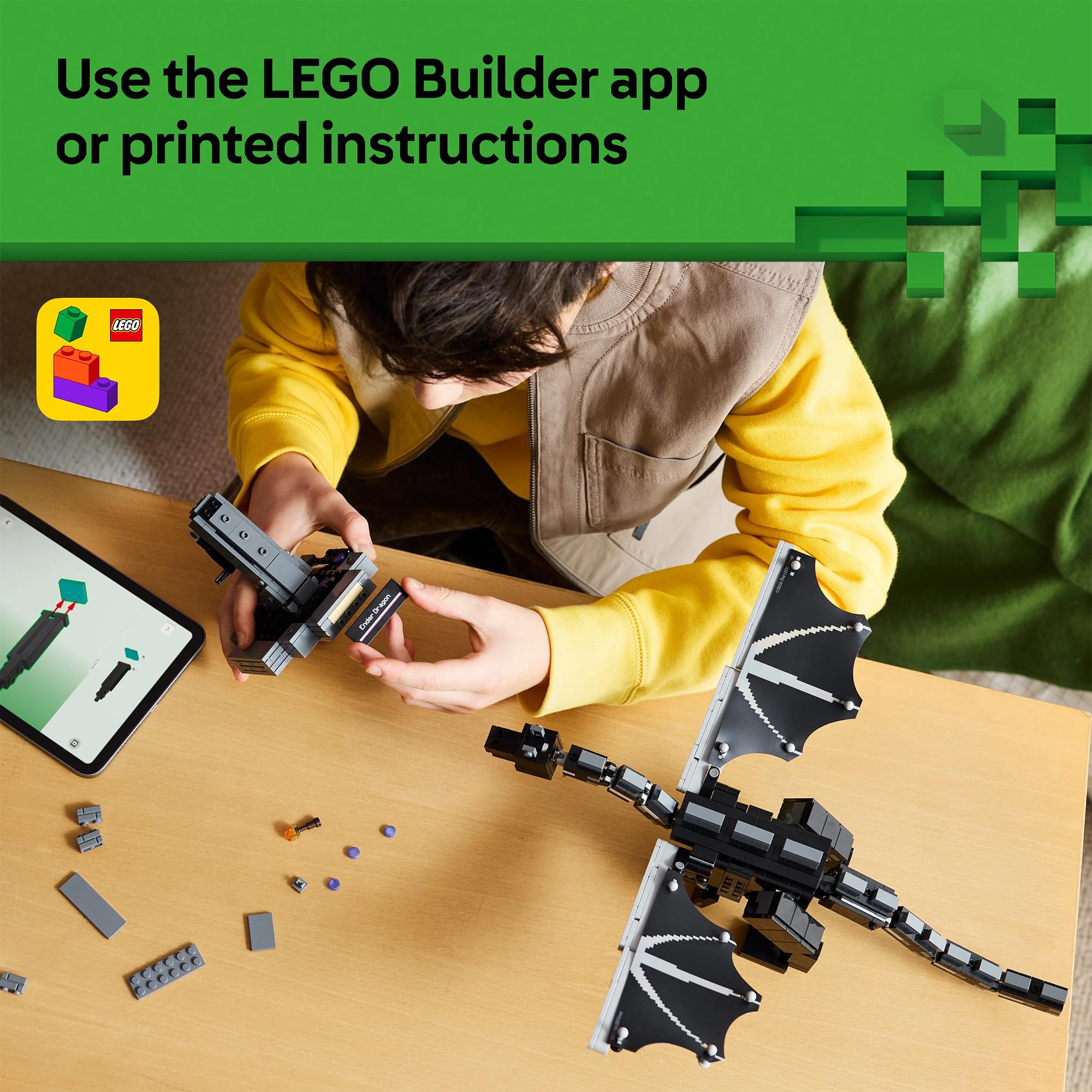 Minecraft LEGO 21595 The Ender Dragon 710-Piece Building Set