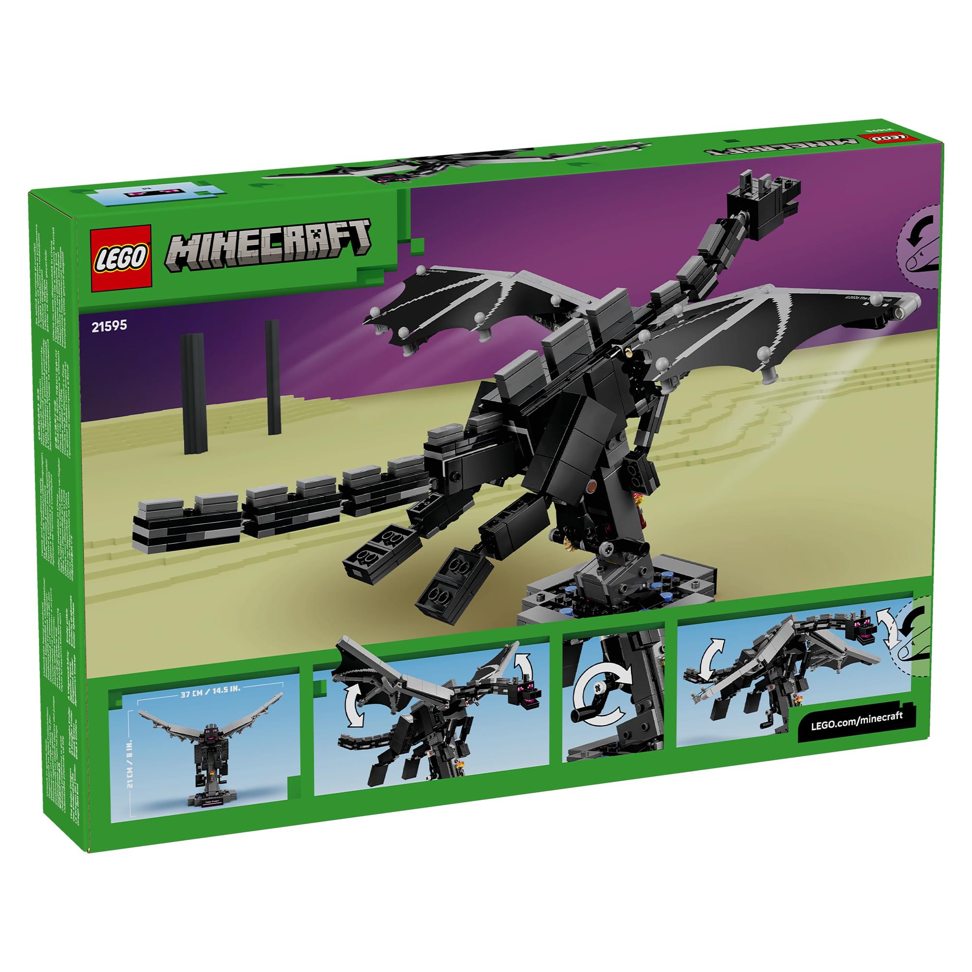 Minecraft LEGO 21595 The Ender Dragon 710-Piece Building Set