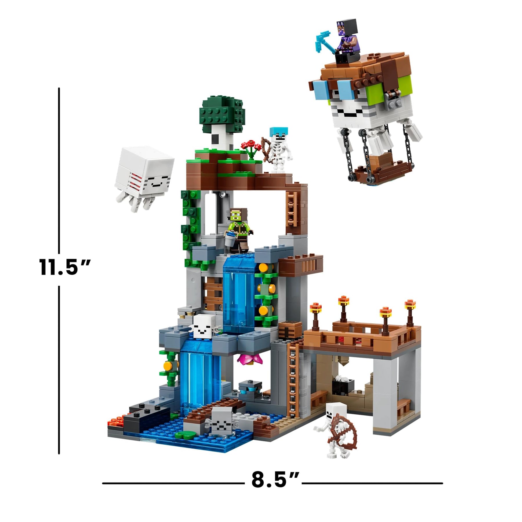 Minecraft LEGO 21597 Ghast Station 754-Piece Building Set