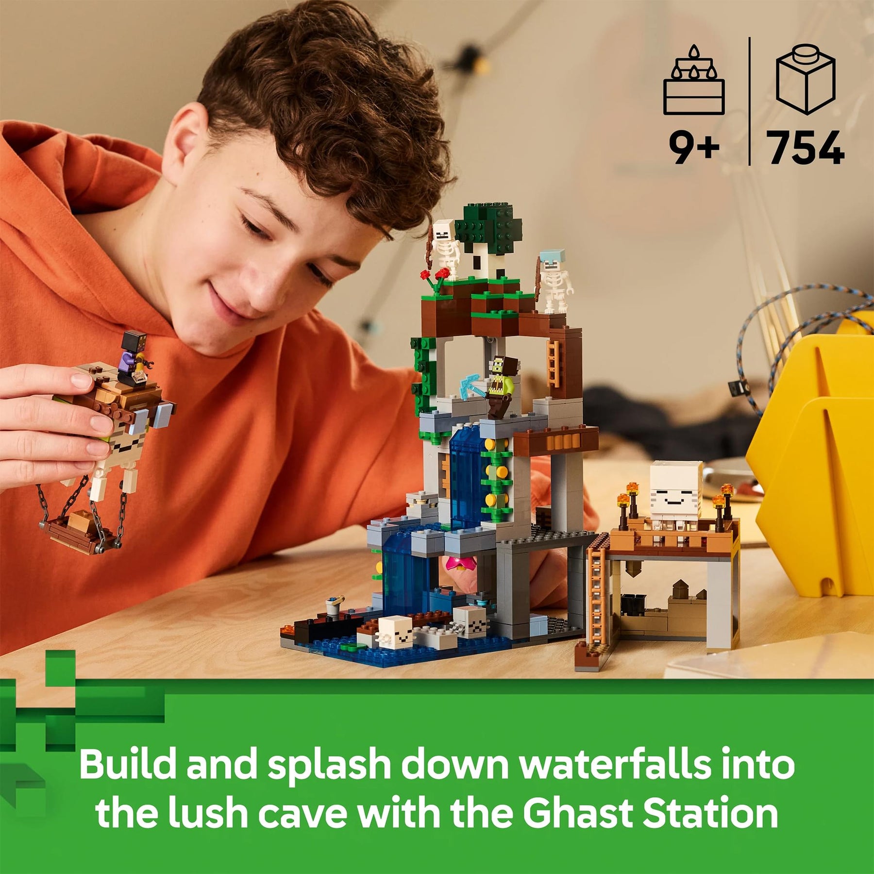 Minecraft LEGO 21597 Ghast Station 754-Piece Building Set