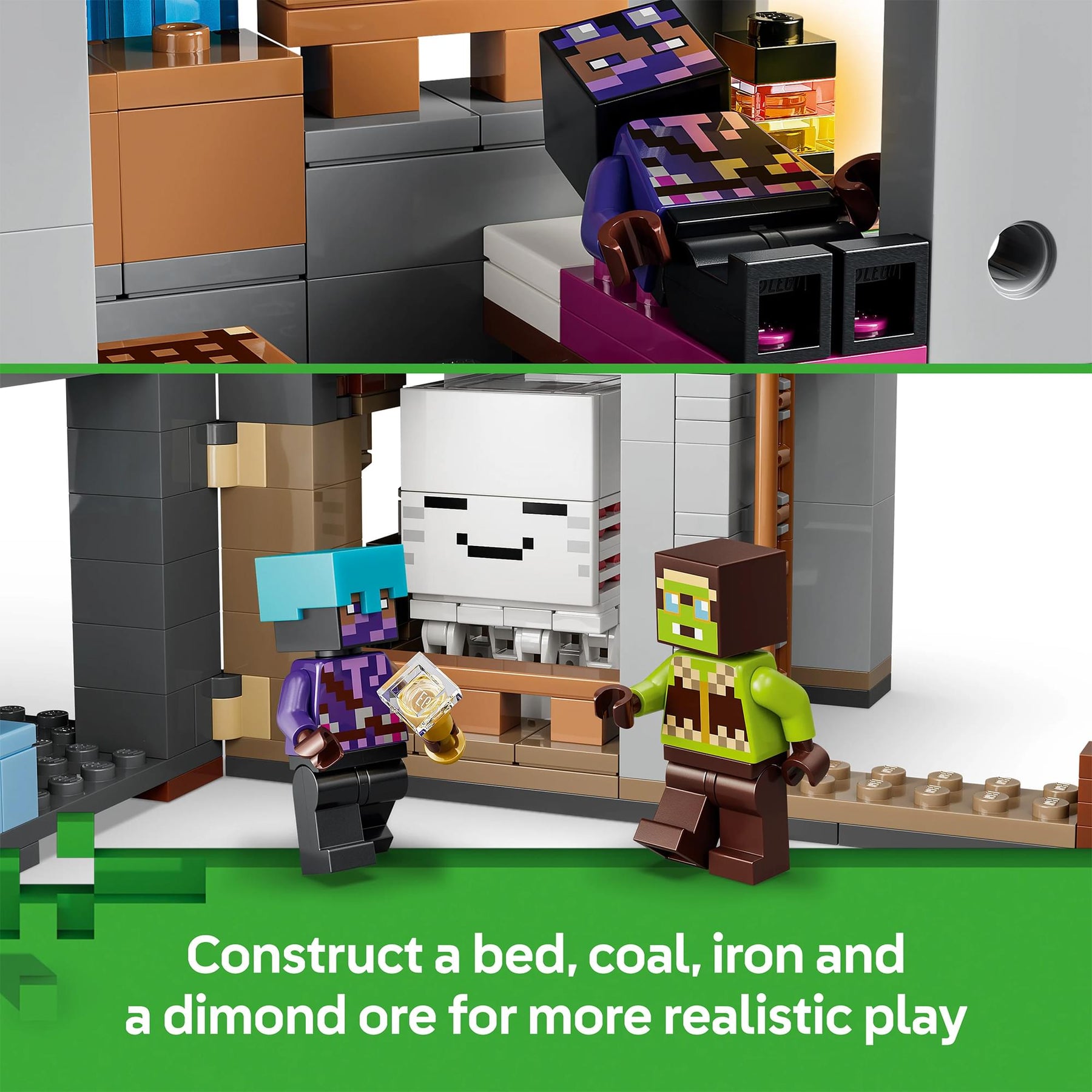 Minecraft LEGO 21597 Ghast Station 754-Piece Building Set