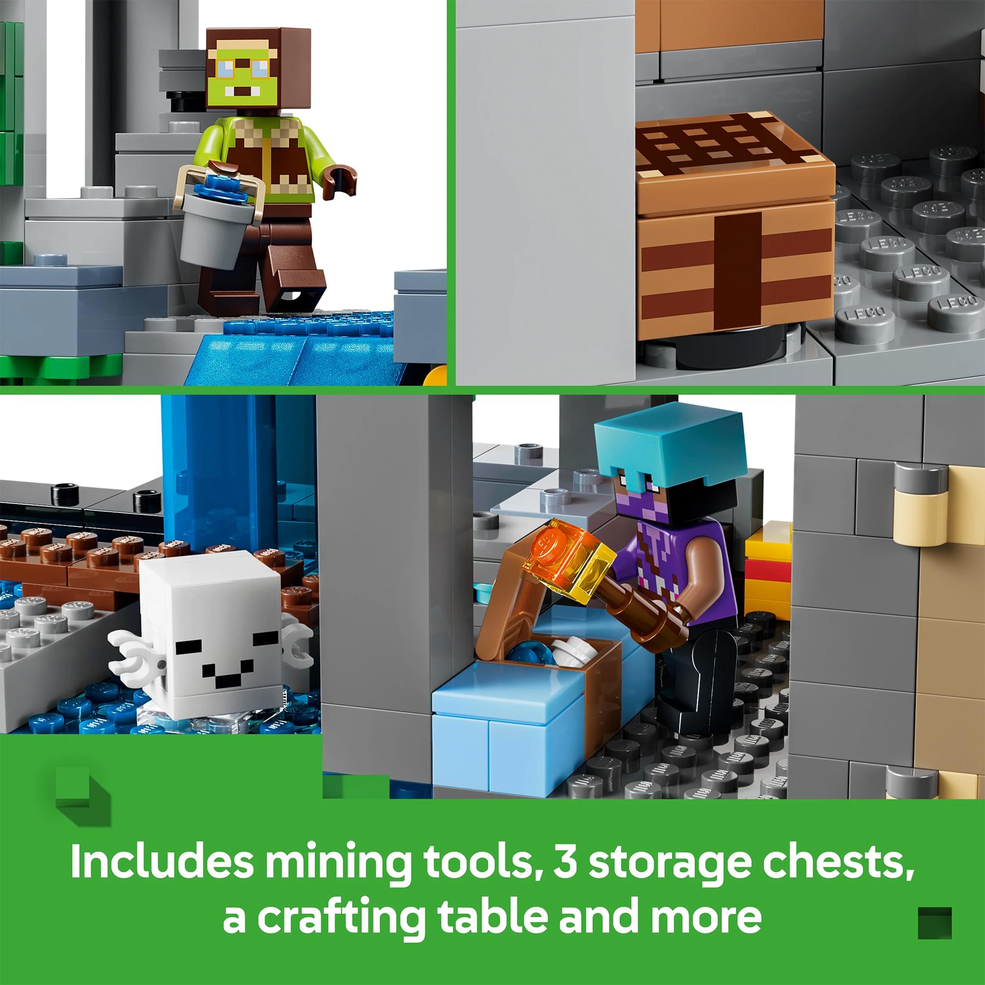 Minecraft LEGO 21597 Ghast Station 754-Piece Building Set