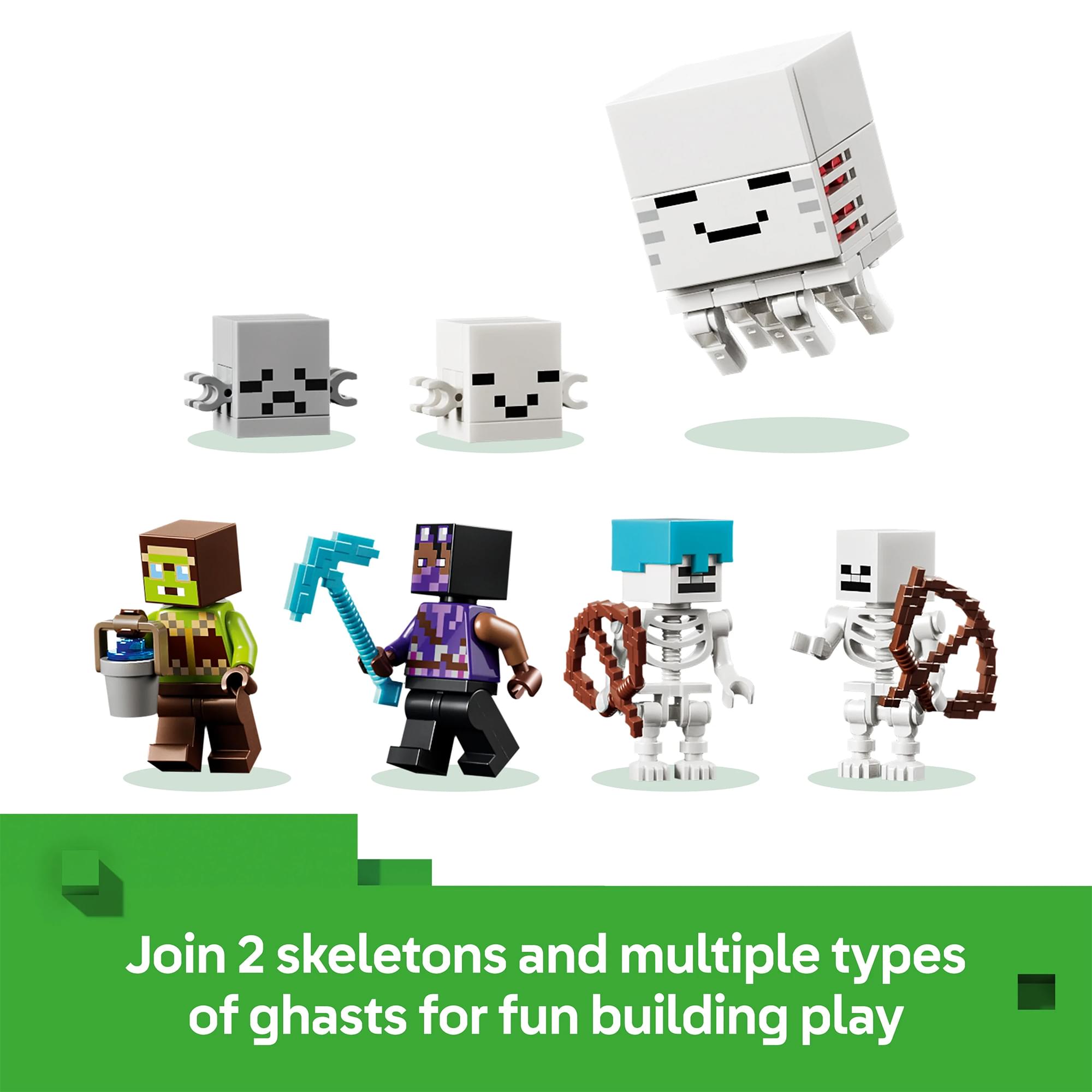 Minecraft LEGO 21597 Ghast Station 754-Piece Building Set