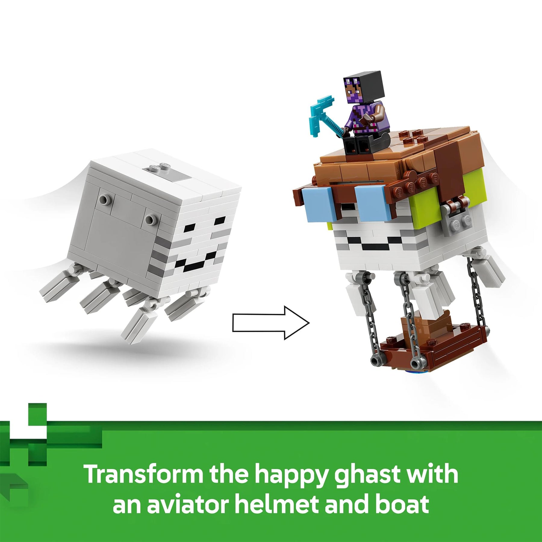 Minecraft LEGO 21597 Ghast Station 754-Piece Building Set