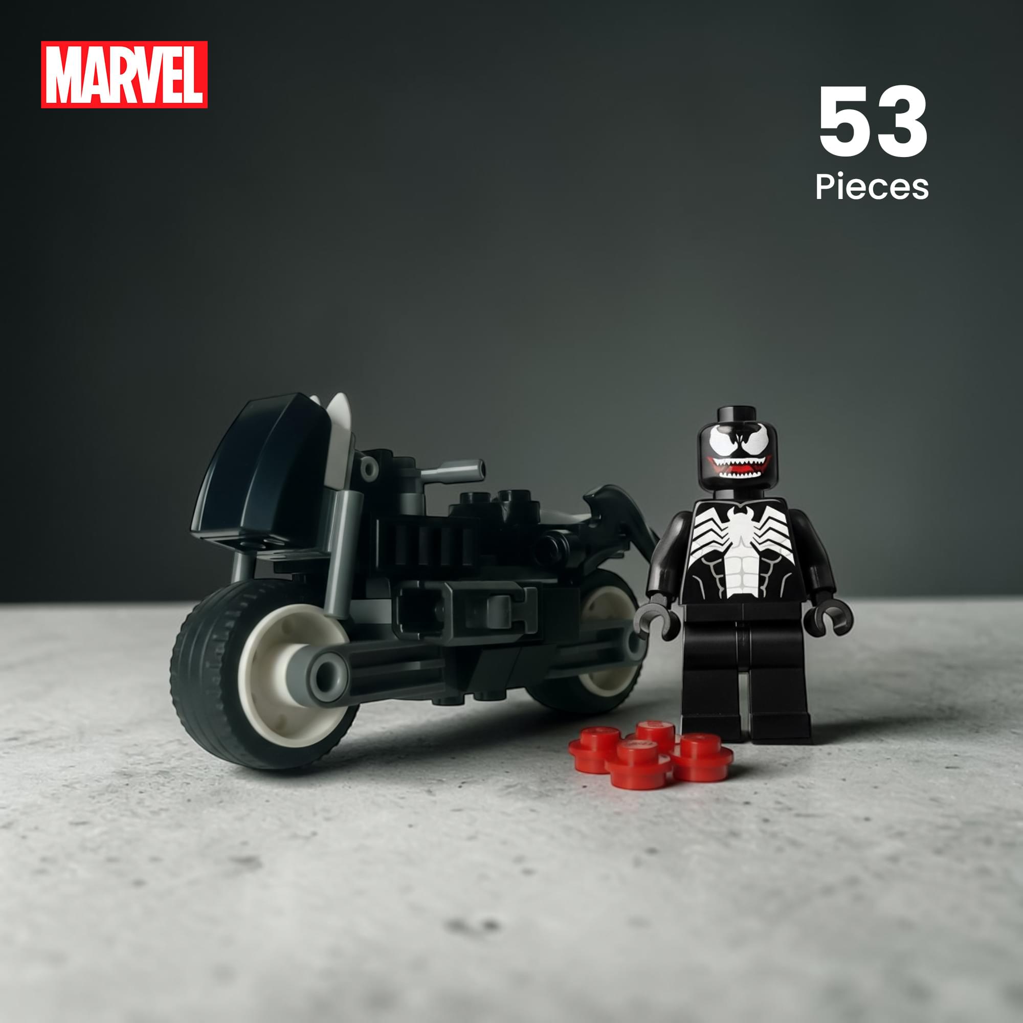 Marvel LEGO 30679 Venoms Motorrad 53-Piece Building Set